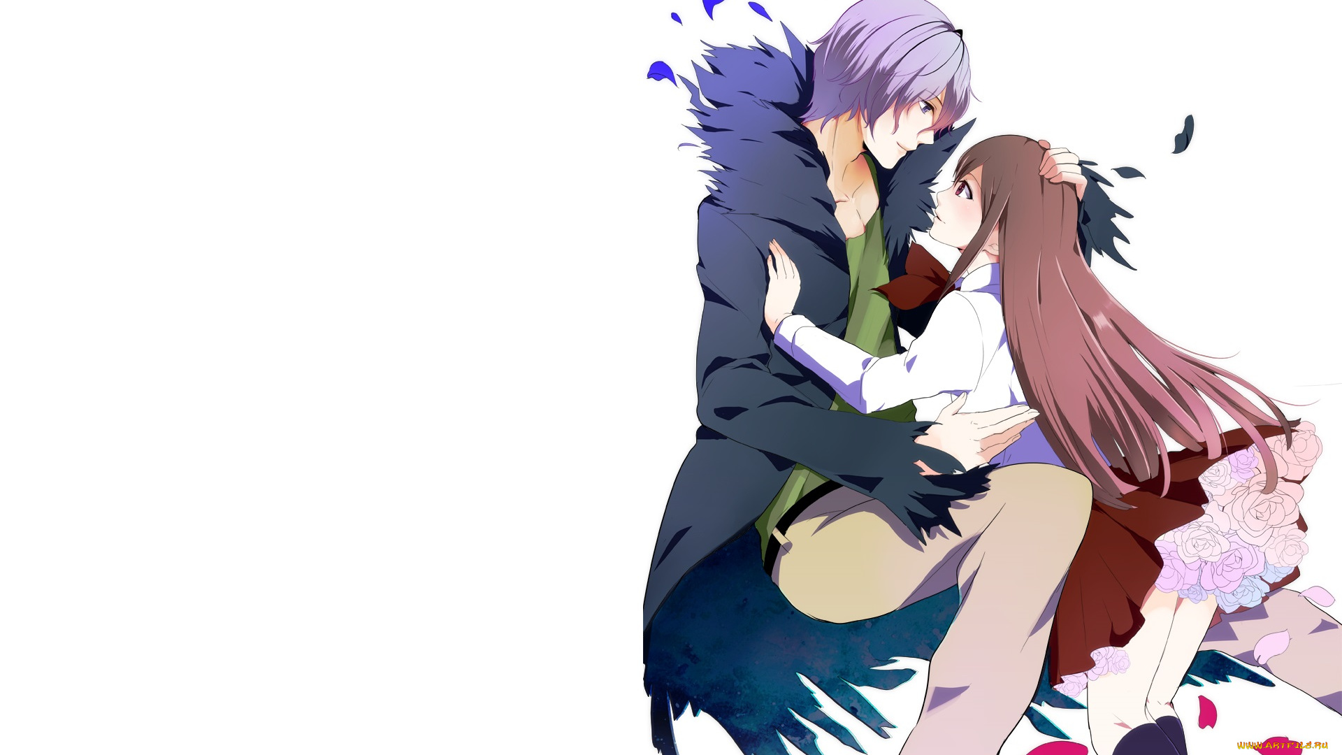 аниме, ib, иб, двое