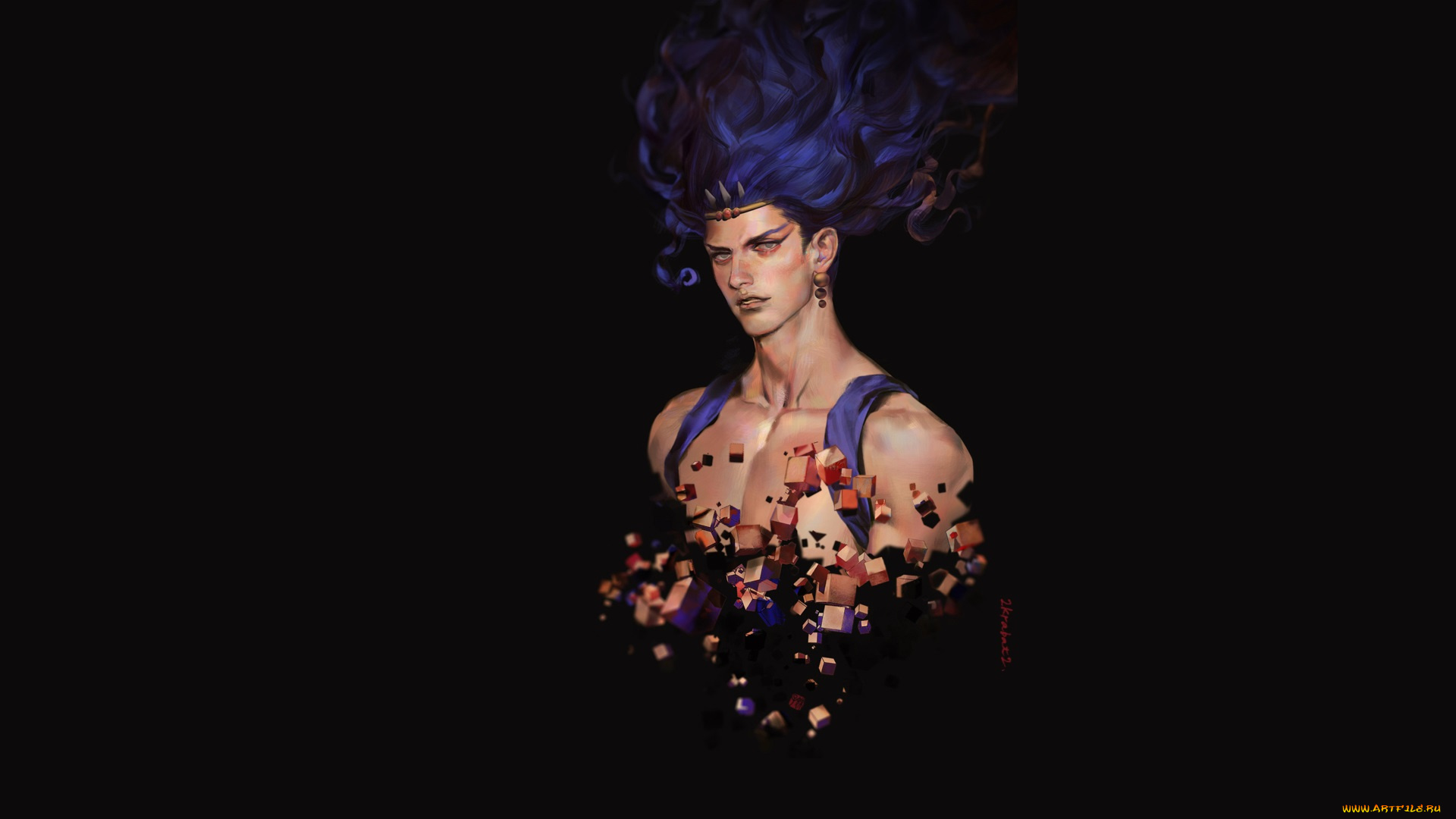 аниме, jojo`s, bizarre, adventure, парень