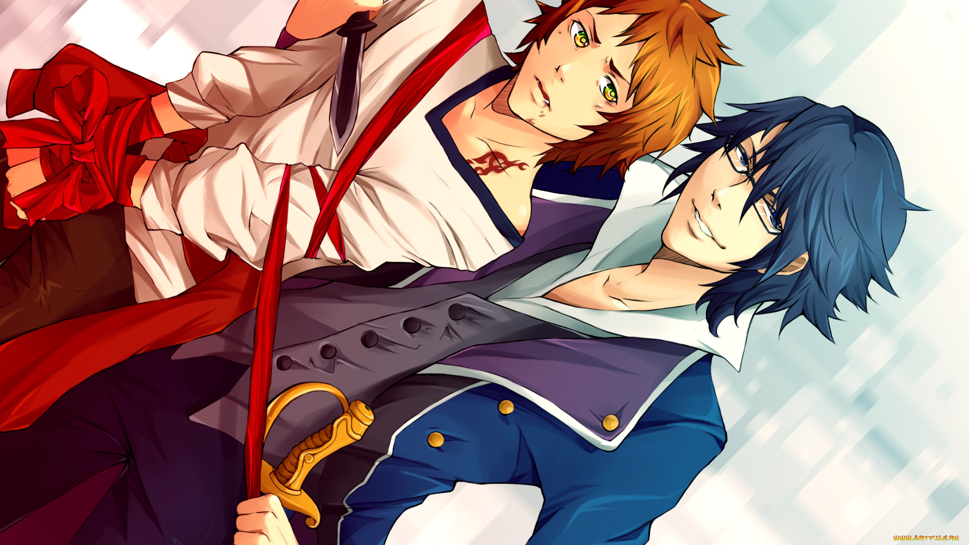 аниме, k, project, парни