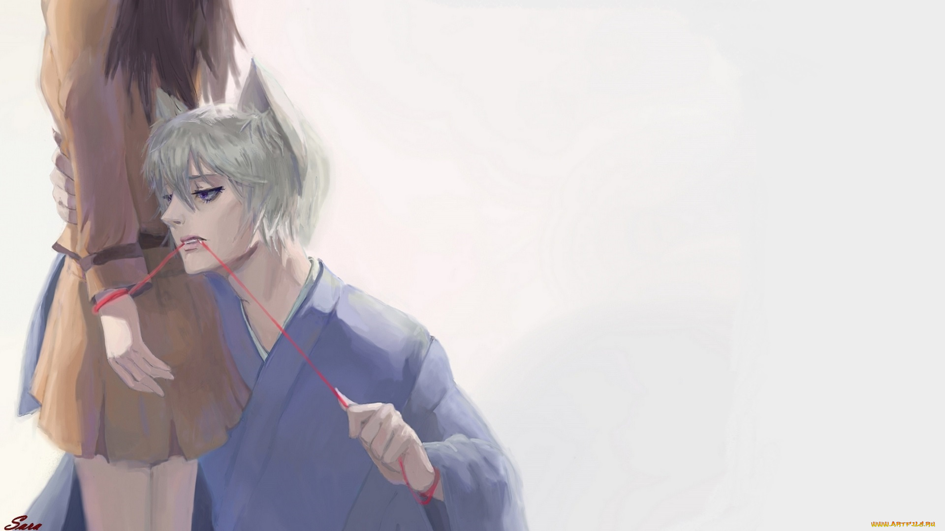 аниме, kamisama, hajimemashita, двое