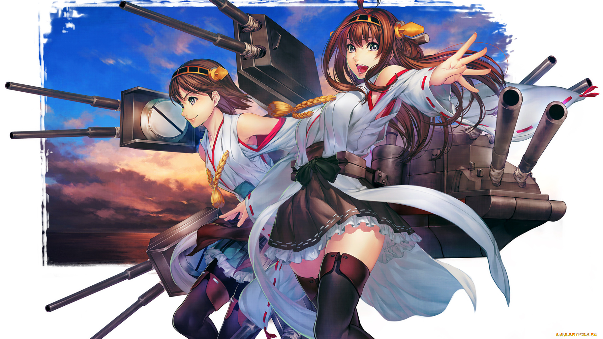 аниме, kantai, collection, kantai, collection