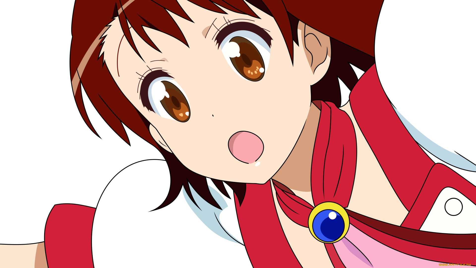 аниме, nisekoi, девушка, фон, взгляд