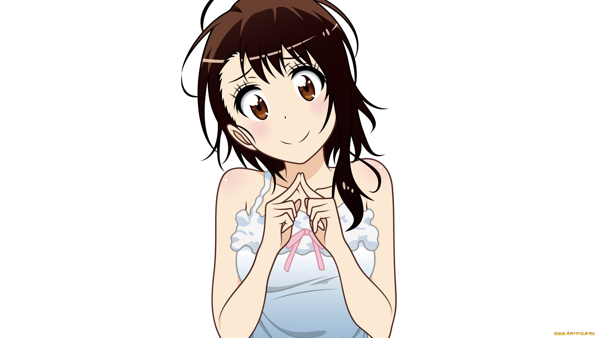 аниме, nisekoi, фон, девушка, взгляд