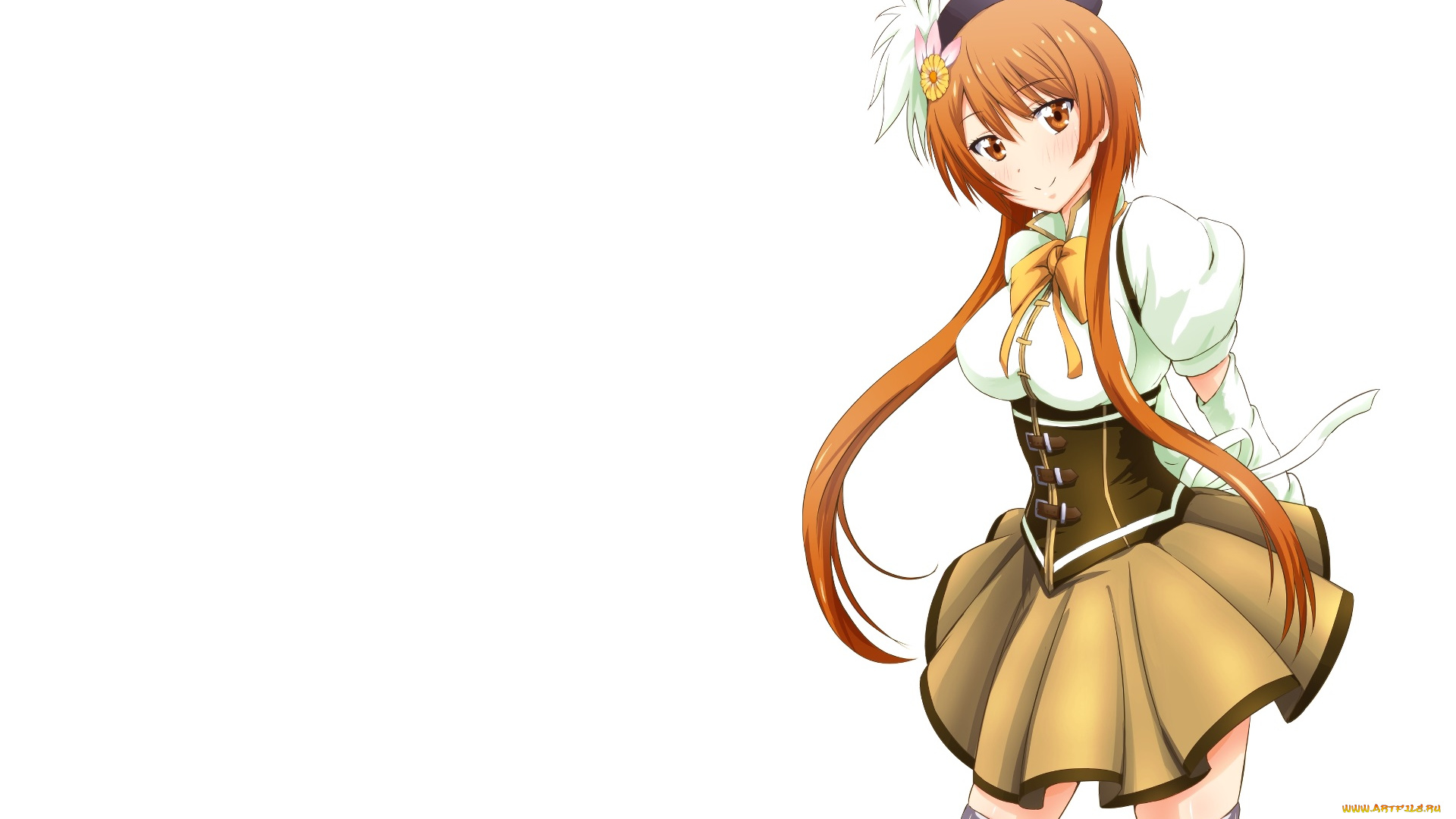 аниме, nisekoi, фон, взгляд, девушка