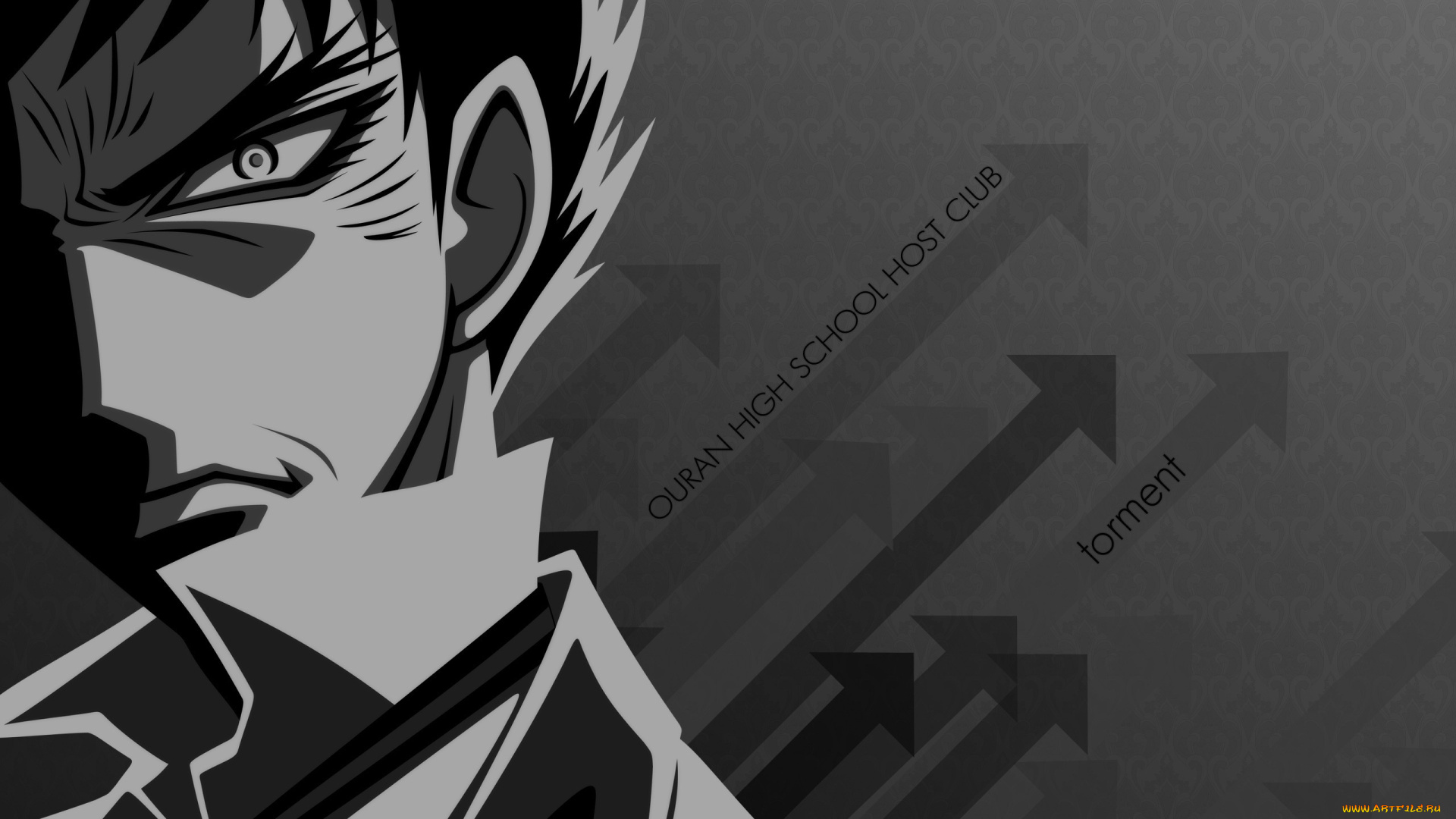 аниме, ouran, high, school, host, club, персонаж