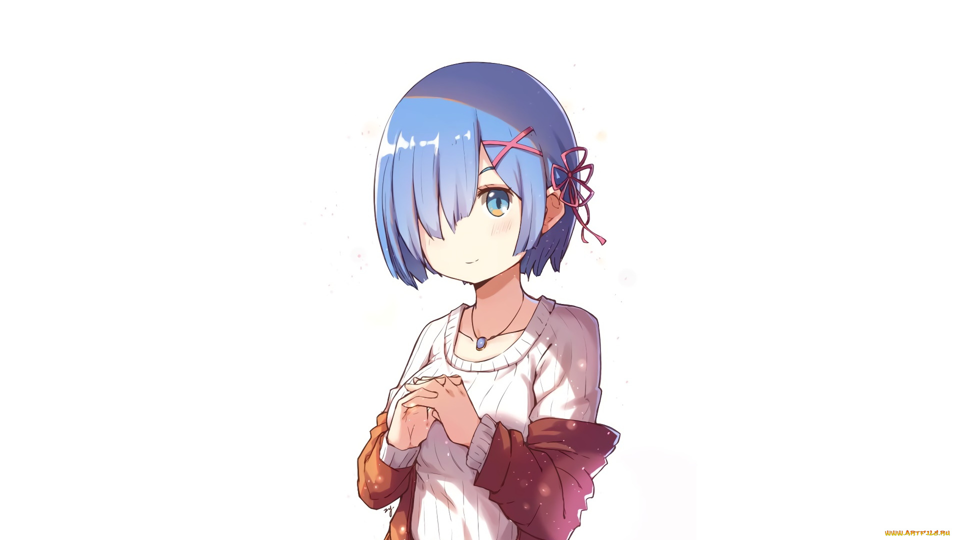 аниме, re, , zero, kara, hajimeru, isekai, seikatsu, фон, взгляд, девушка