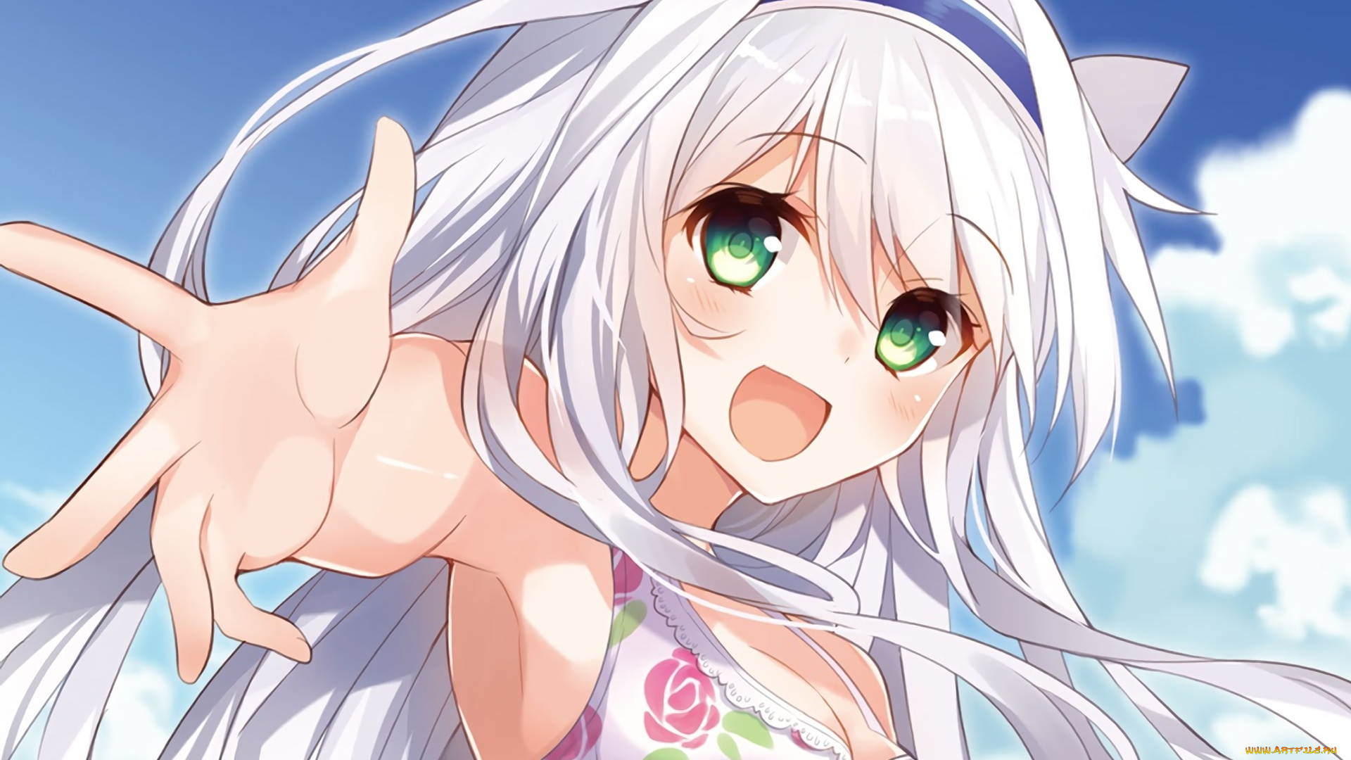 аниме, rokudenashi, majutsu, koushi, to, akashic, records, девушка, взгляд, фон