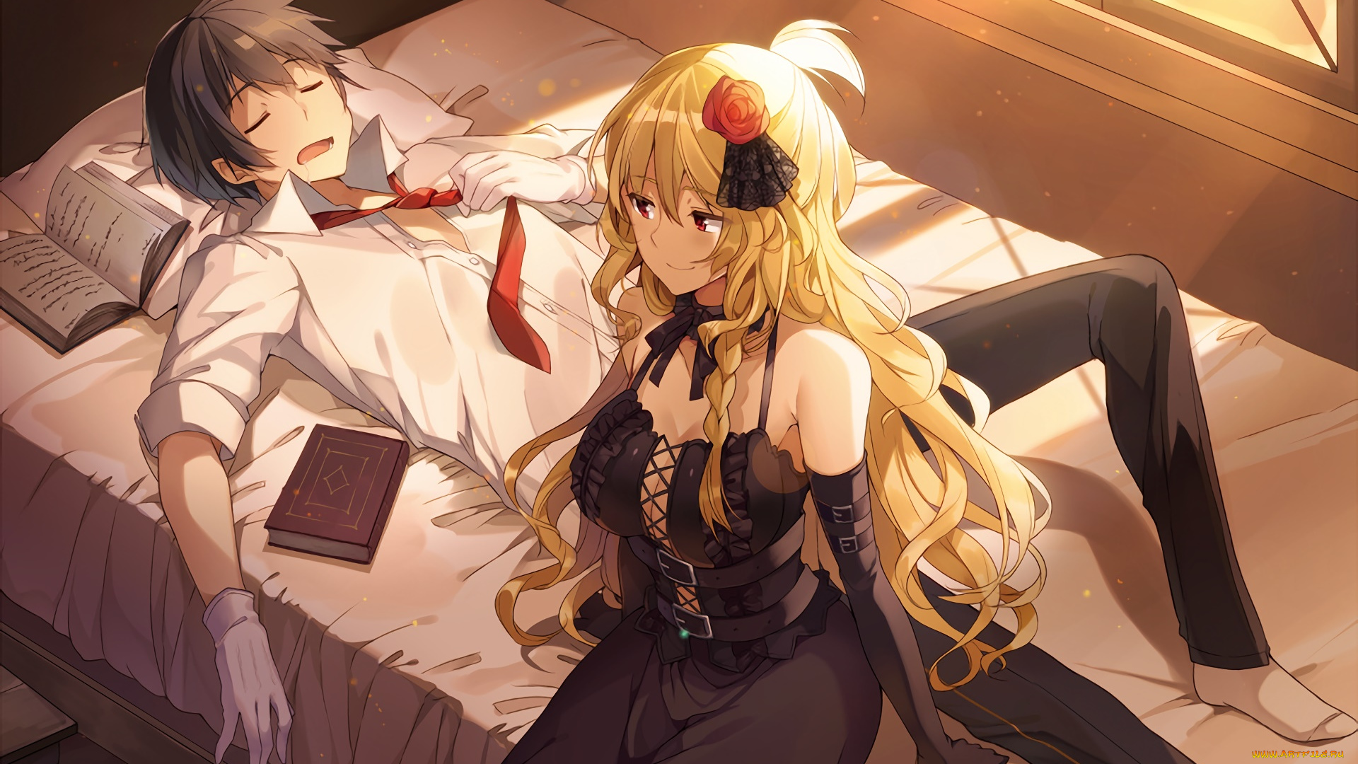 аниме, rokudenashi, majutsu, koushi, to, akashic, records, фон, взгляд, девушка