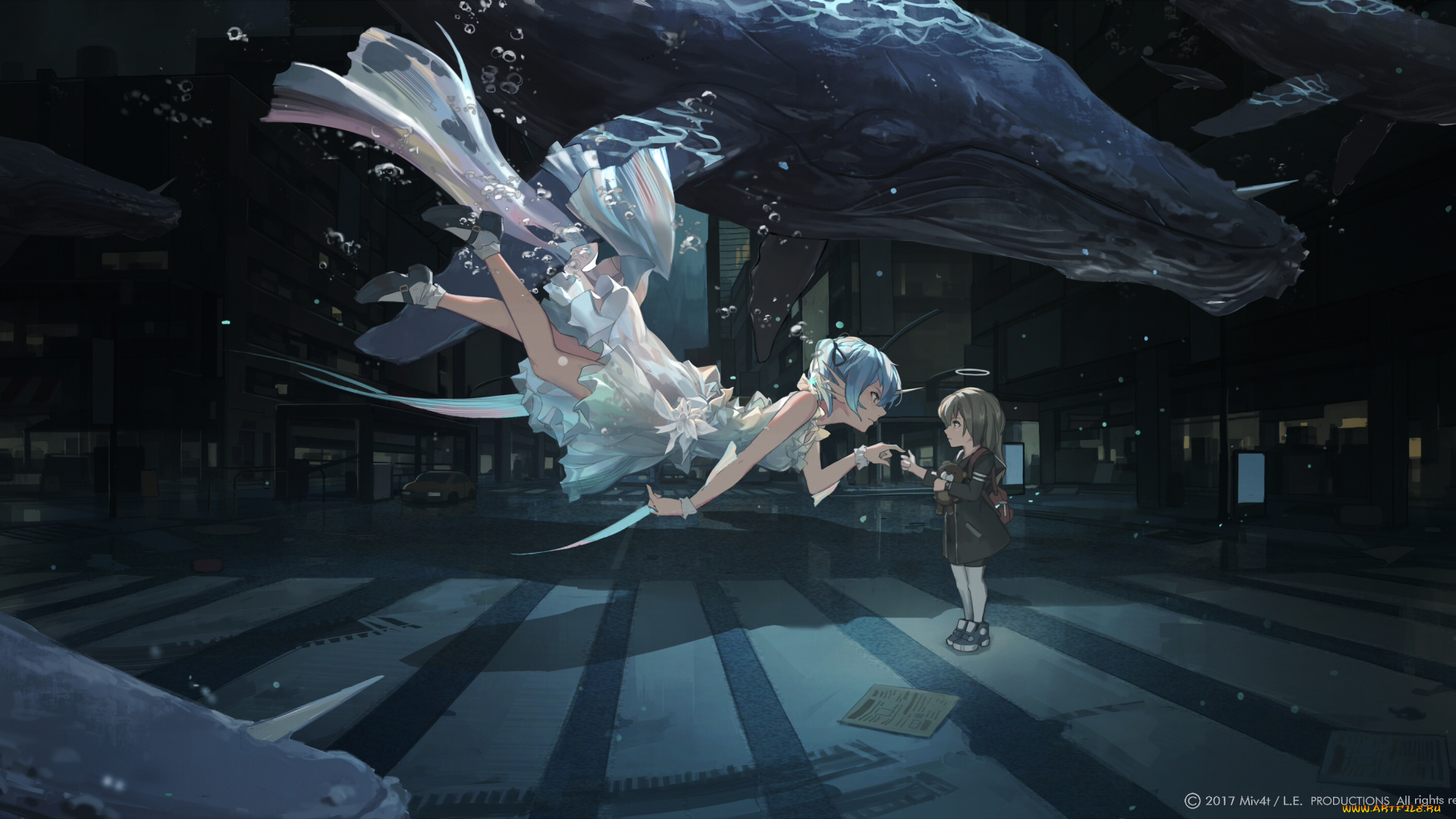 аниме, животные, , существа, mivit