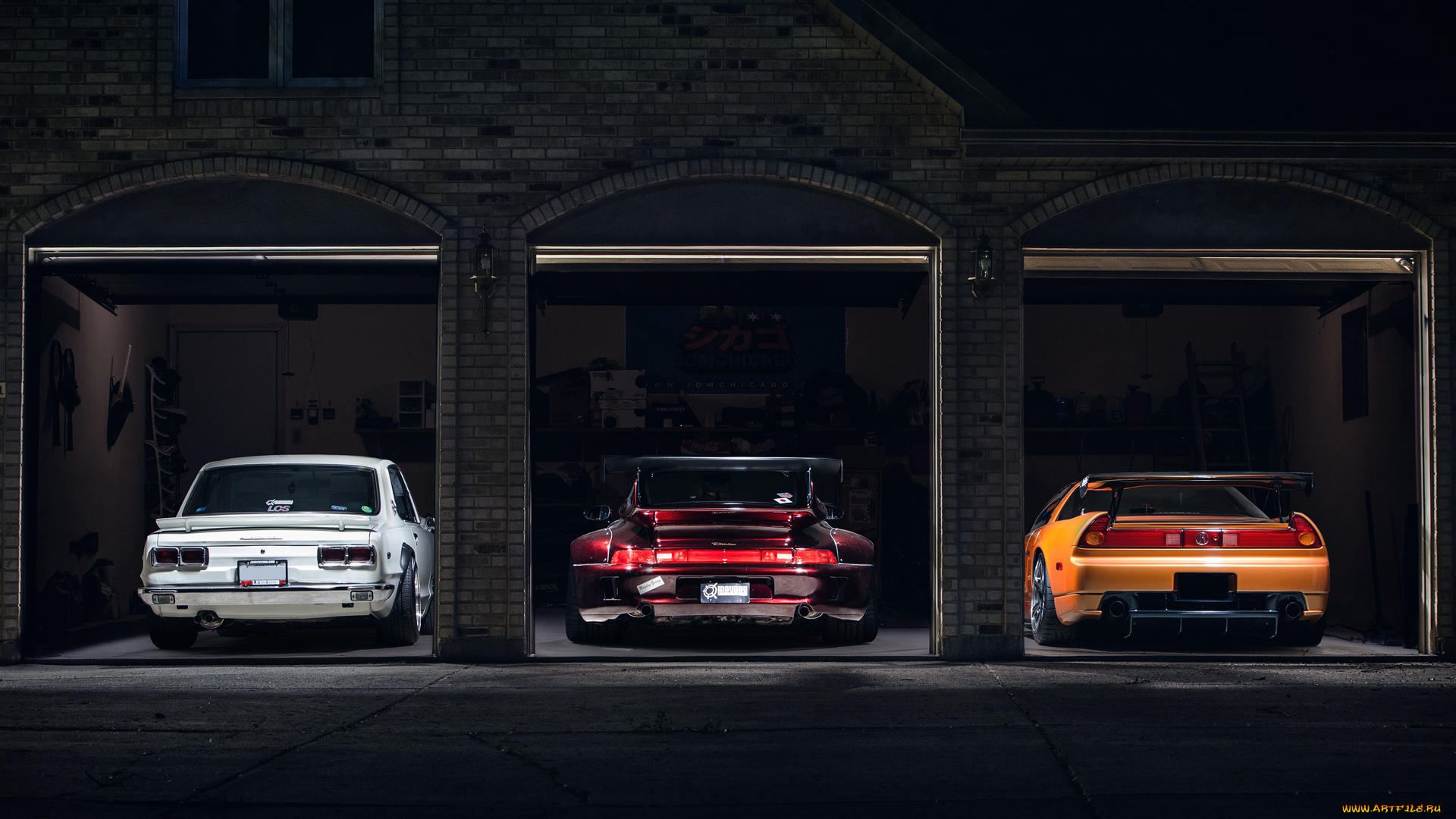 автомобили, разные, вместе, garage