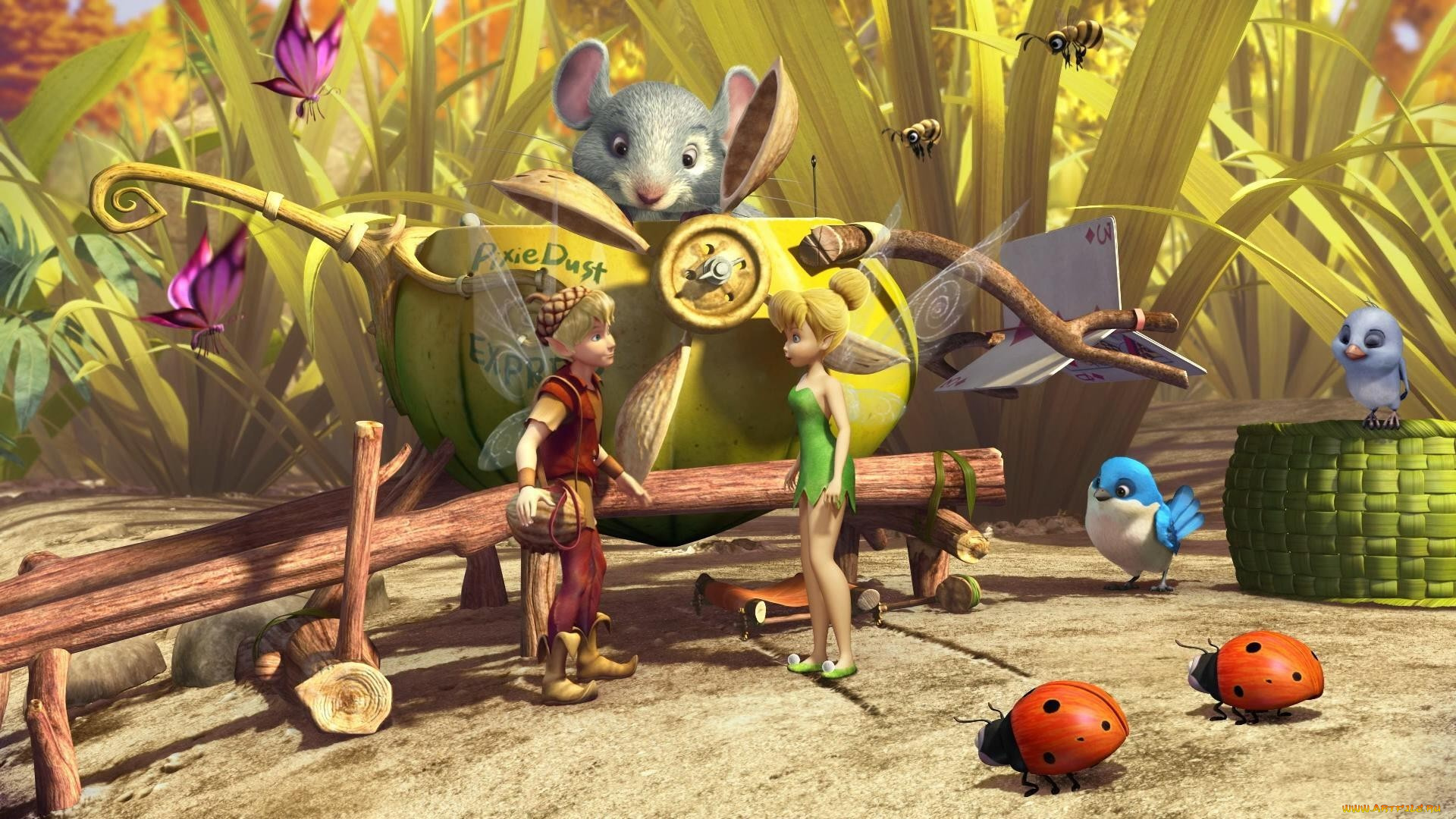 мультфильмы, tinker, bell, and, the, legend, of, the, neverbeast, персонаж