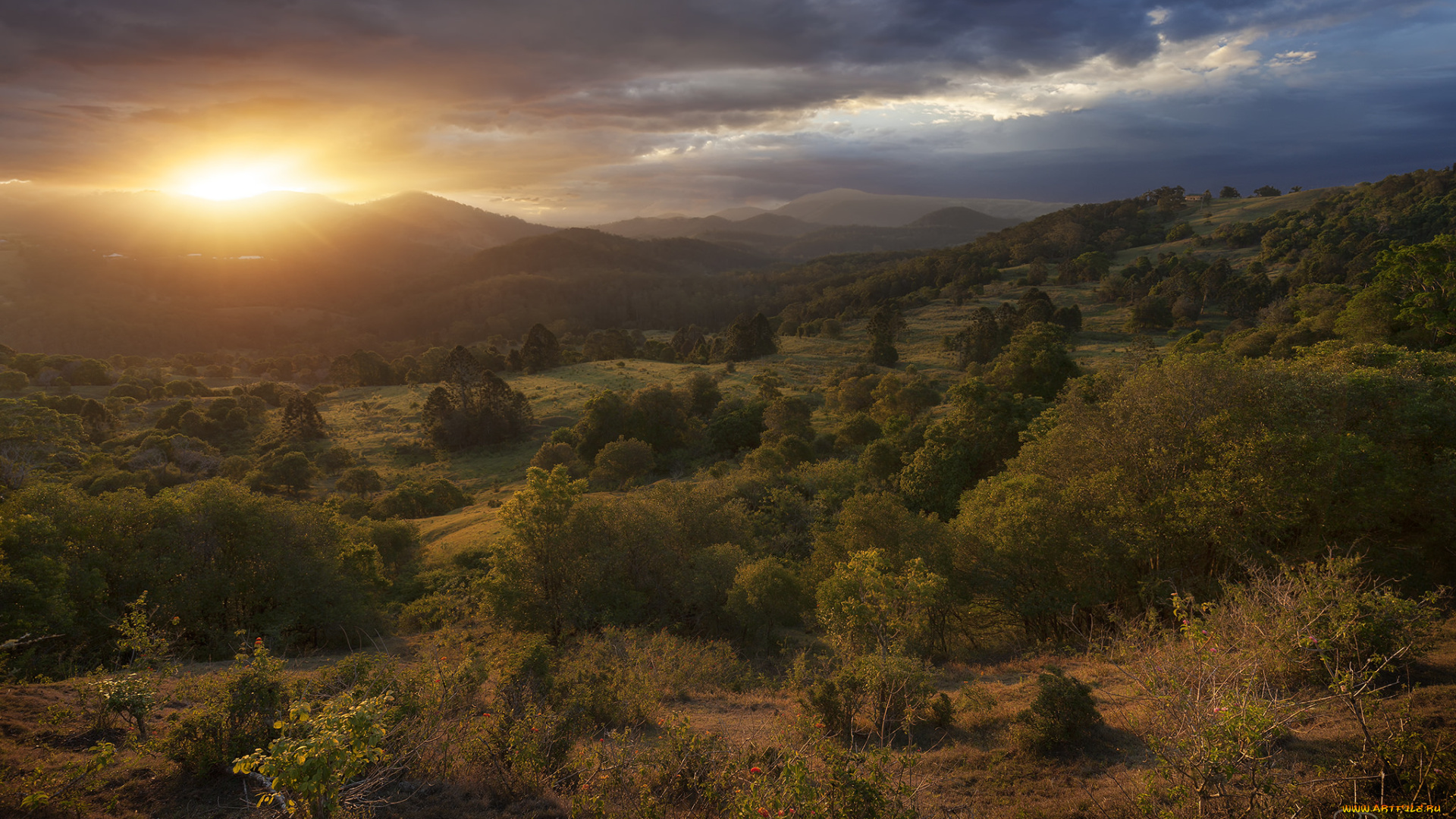природа, восходы, закаты, рассвет