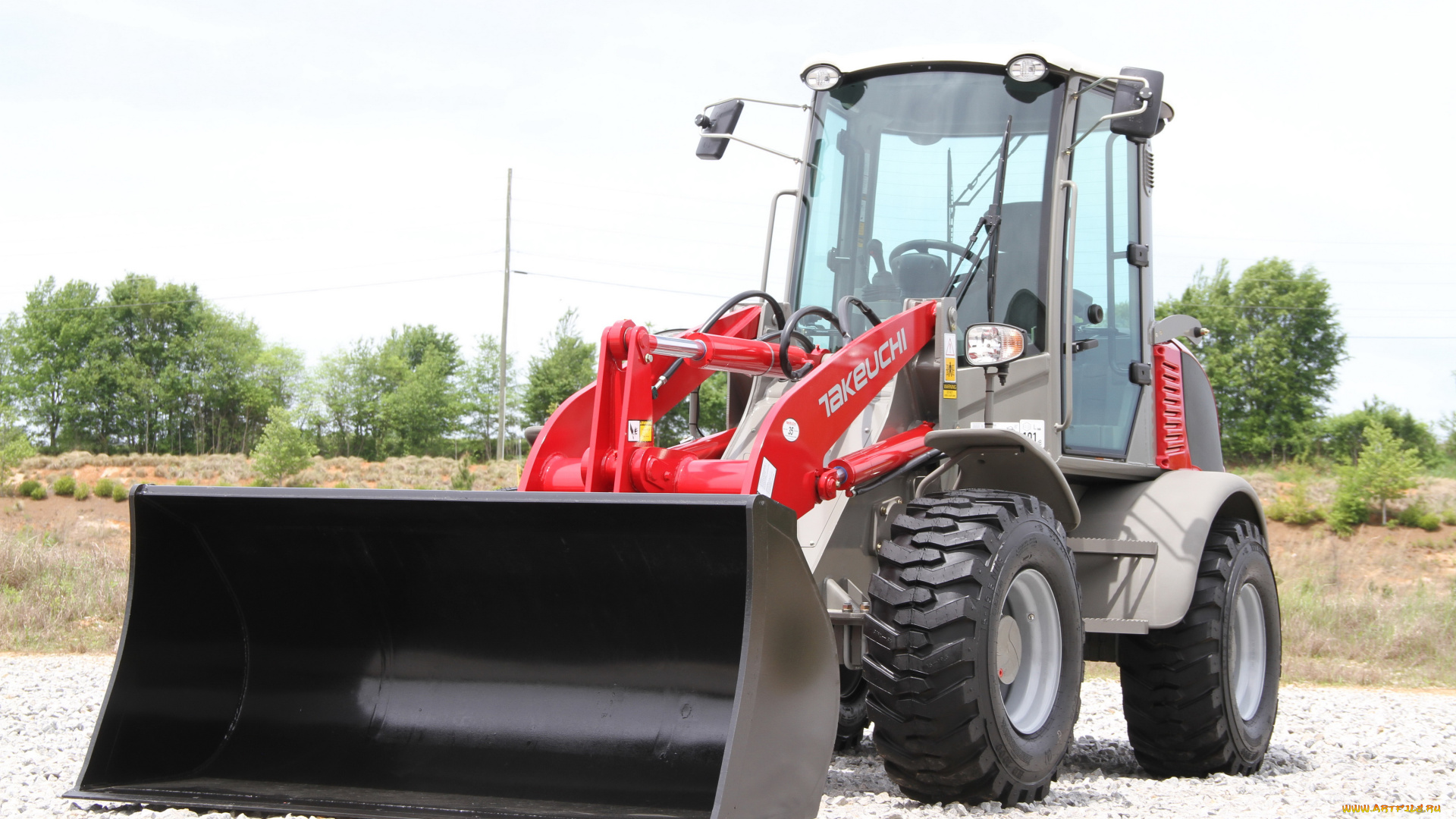 техника, фронтальные, погрузчики, takeuchi