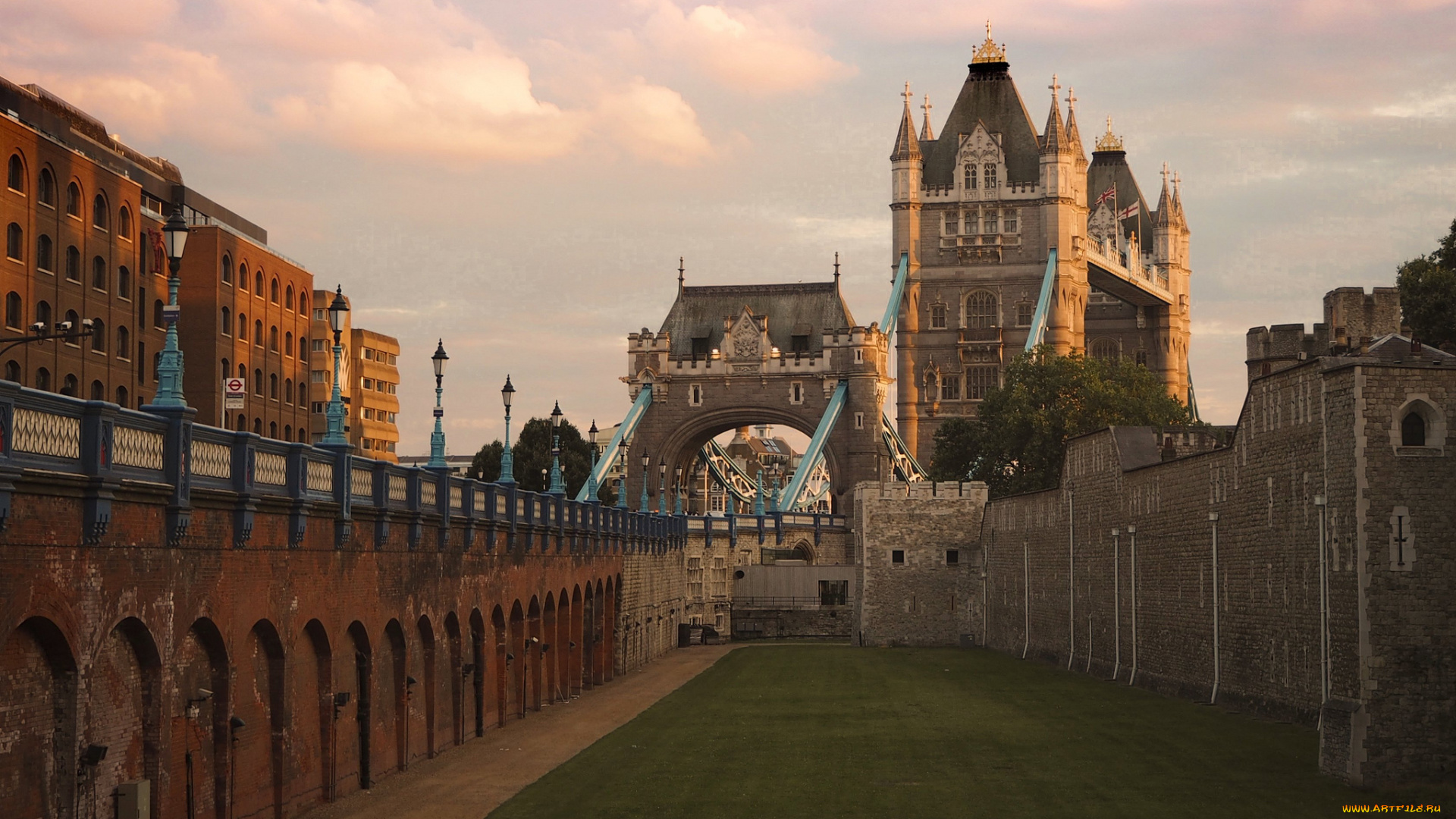 tower, bridge, города, лондон, , великобритания, мост
