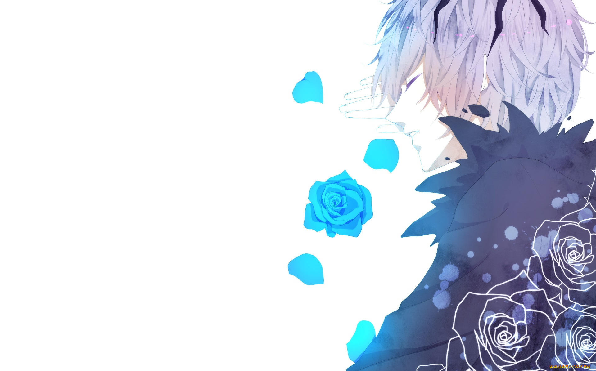 аниме, ib, garri