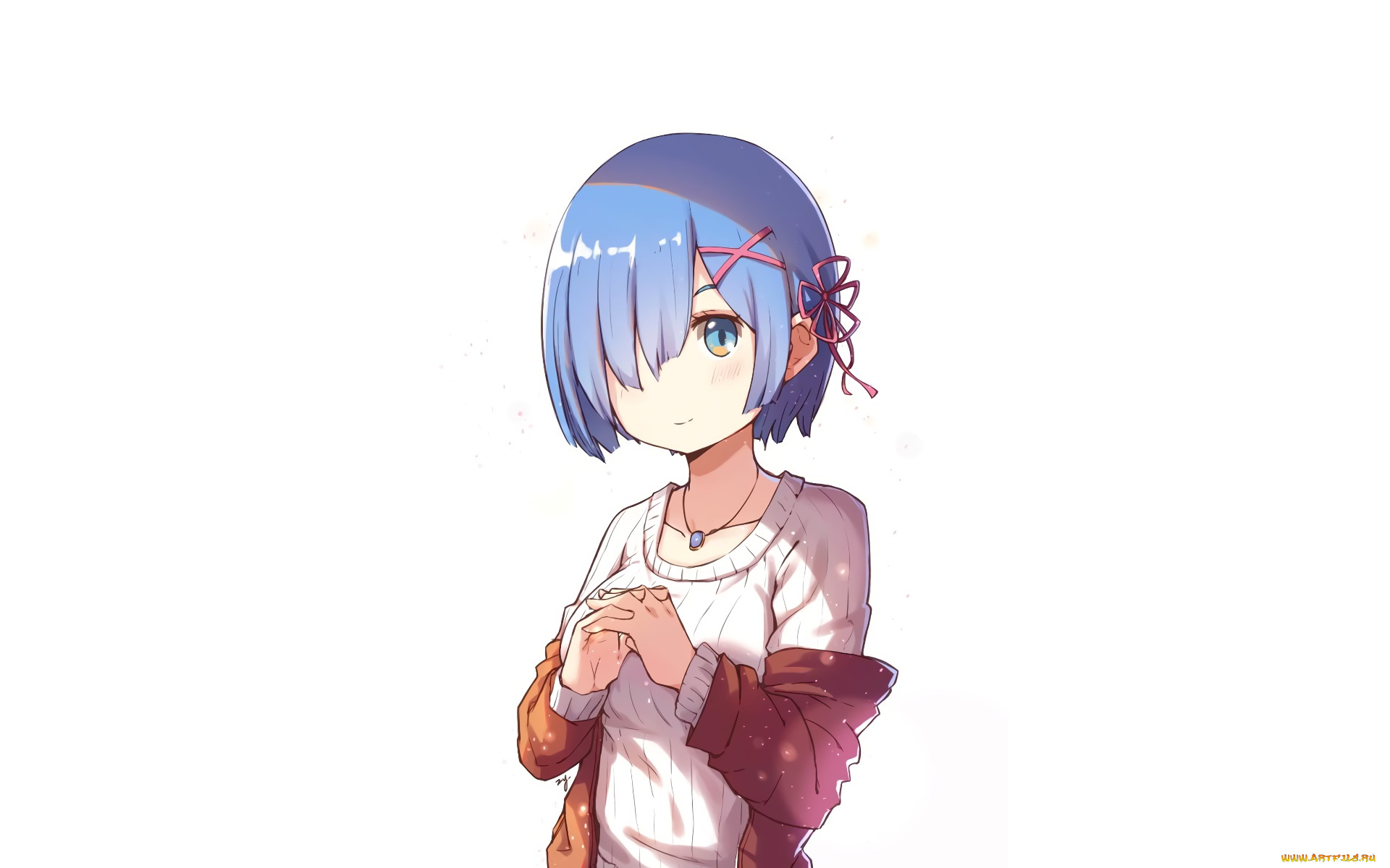 аниме, re, , zero, kara, hajimeru, isekai, seikatsu, фон, взгляд, девушка