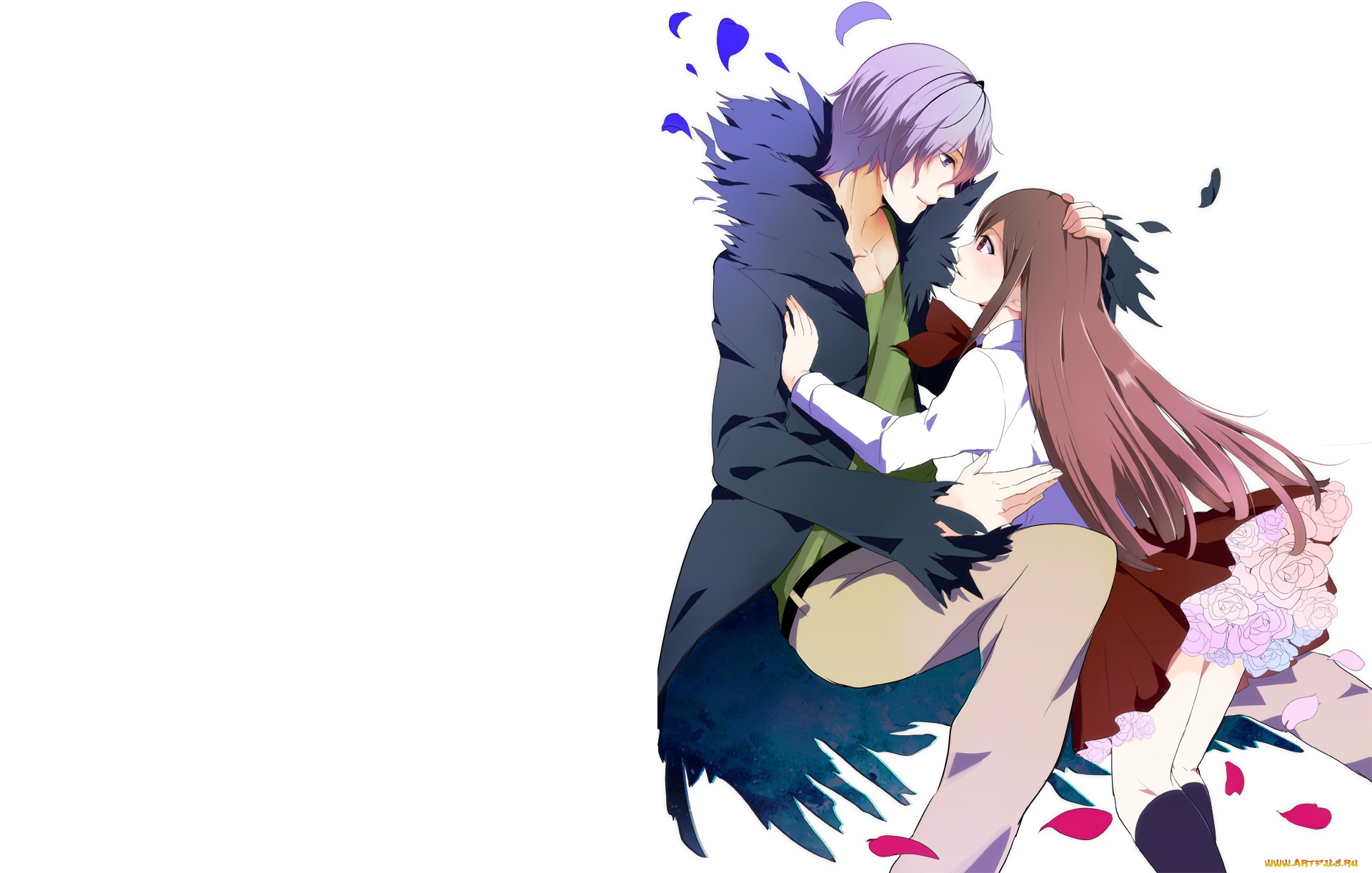 аниме, ib, иб, двое