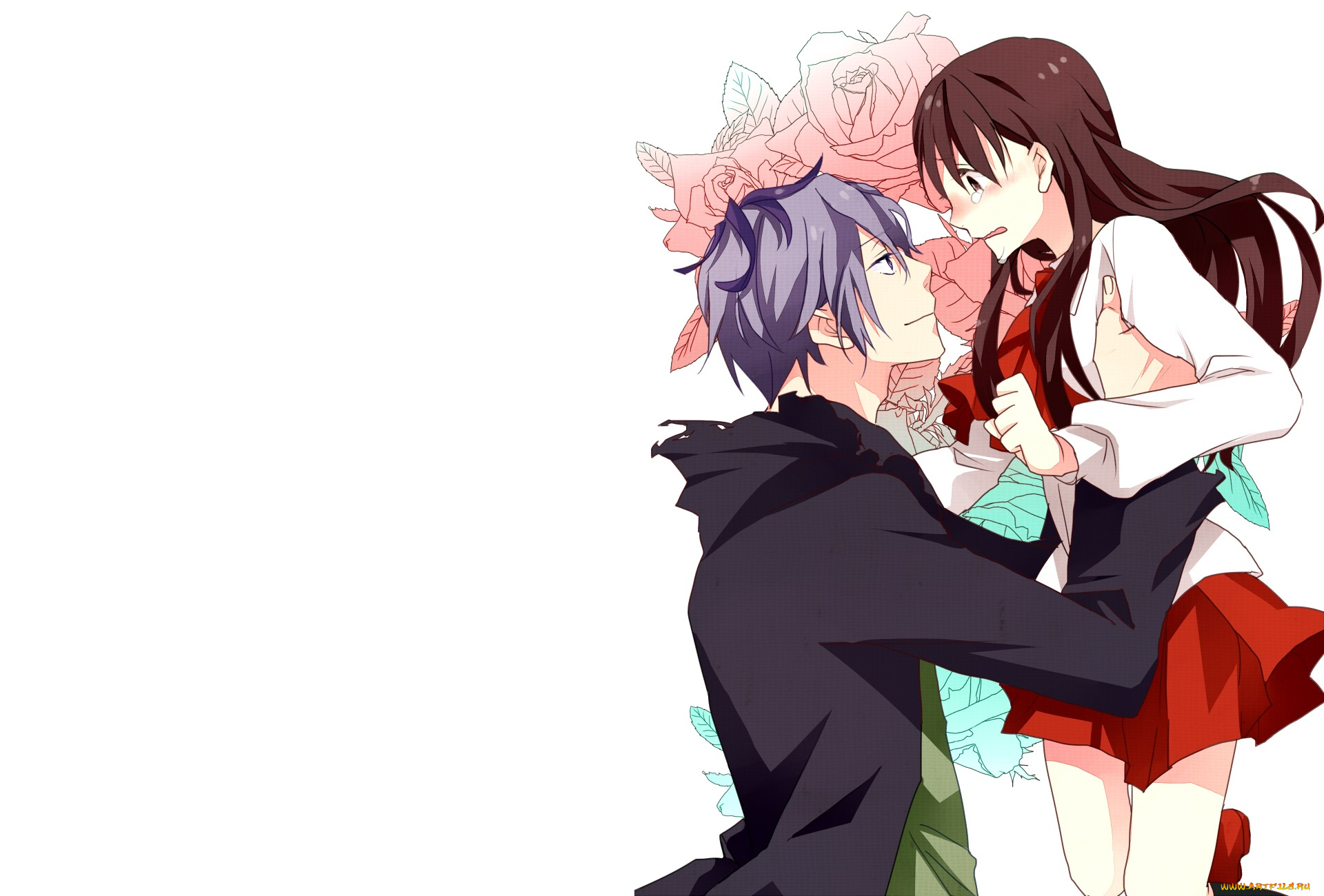 аниме, ib, иб, двое