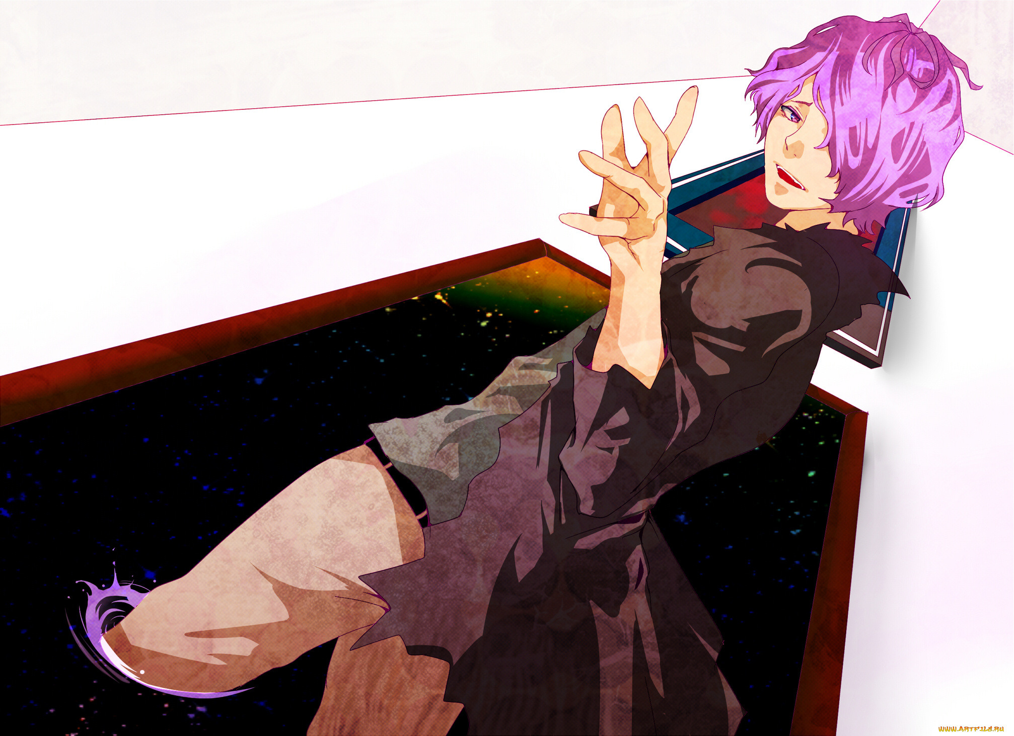 аниме, ib, гарри