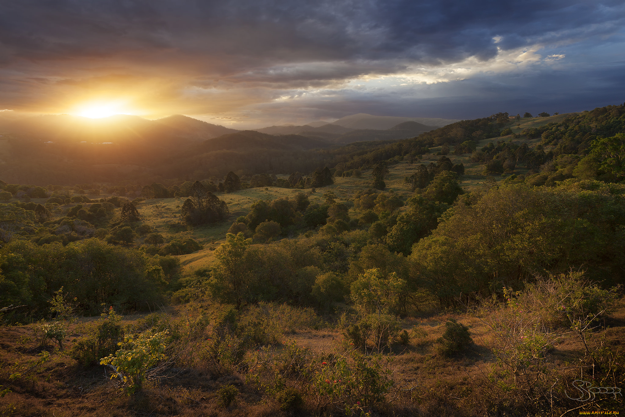 природа, восходы, закаты, рассвет