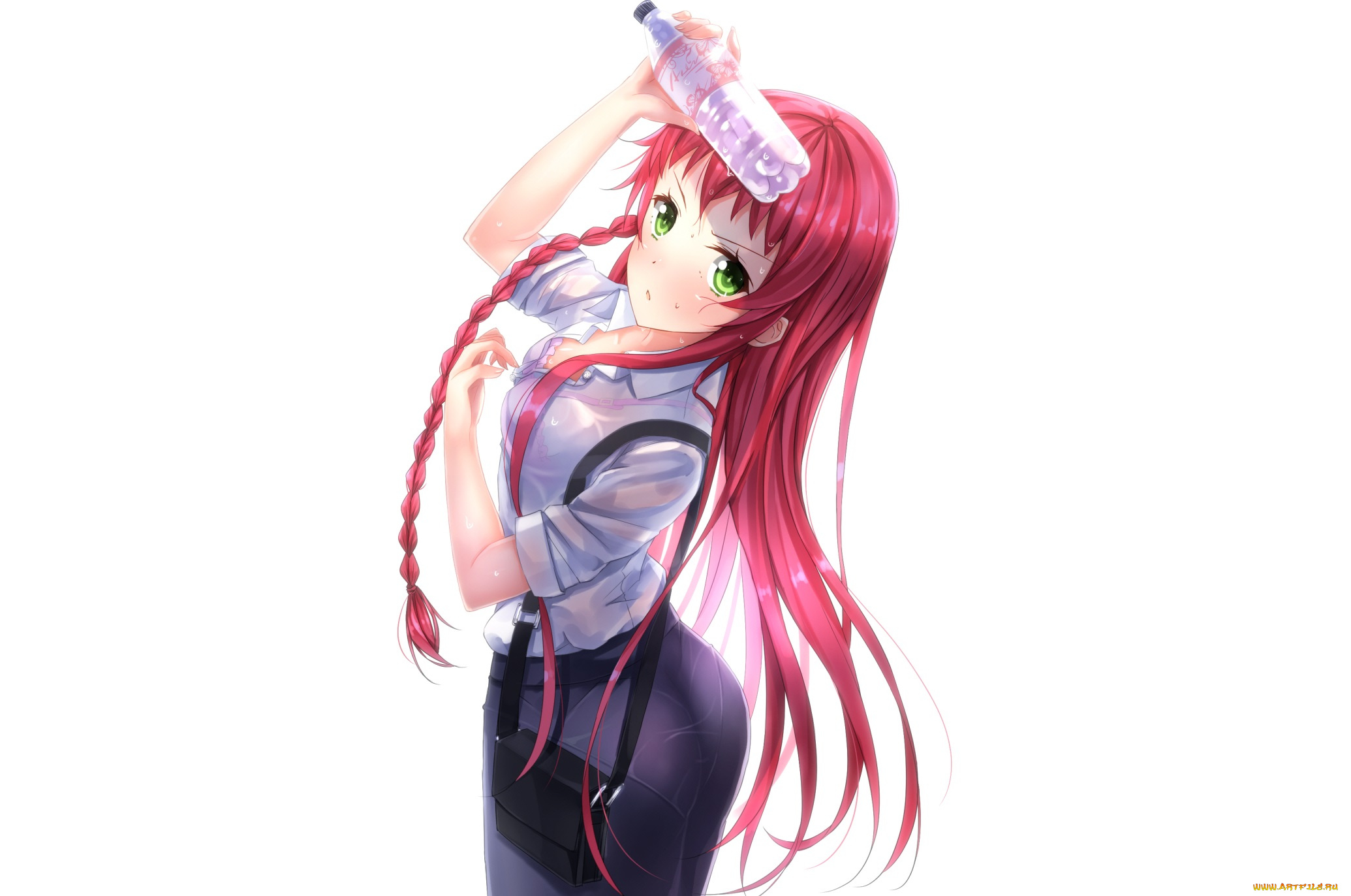 аниме, hataraku, maou-sama, девушка