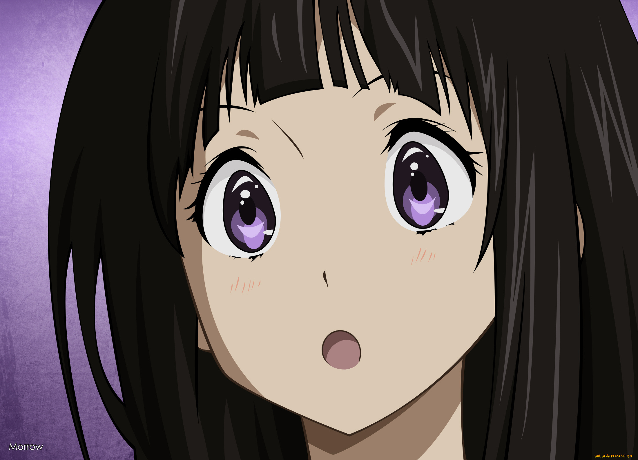 аниме, hyouka, девушка