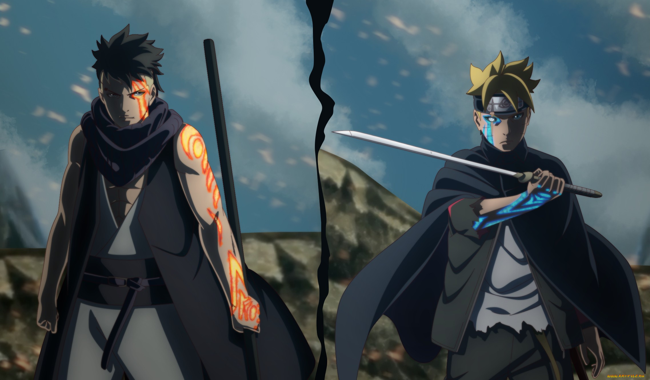 аниме, naruto, sword, seal, anime, ninja, shinobi, doujutsu, hitaiate, nukenin, konoha, by, narutorenegado, uzumaki, boruto, the, next, generation, kekkei, genkai, ken, katana, kawaki, impure, byakugan, fuuinjutsu