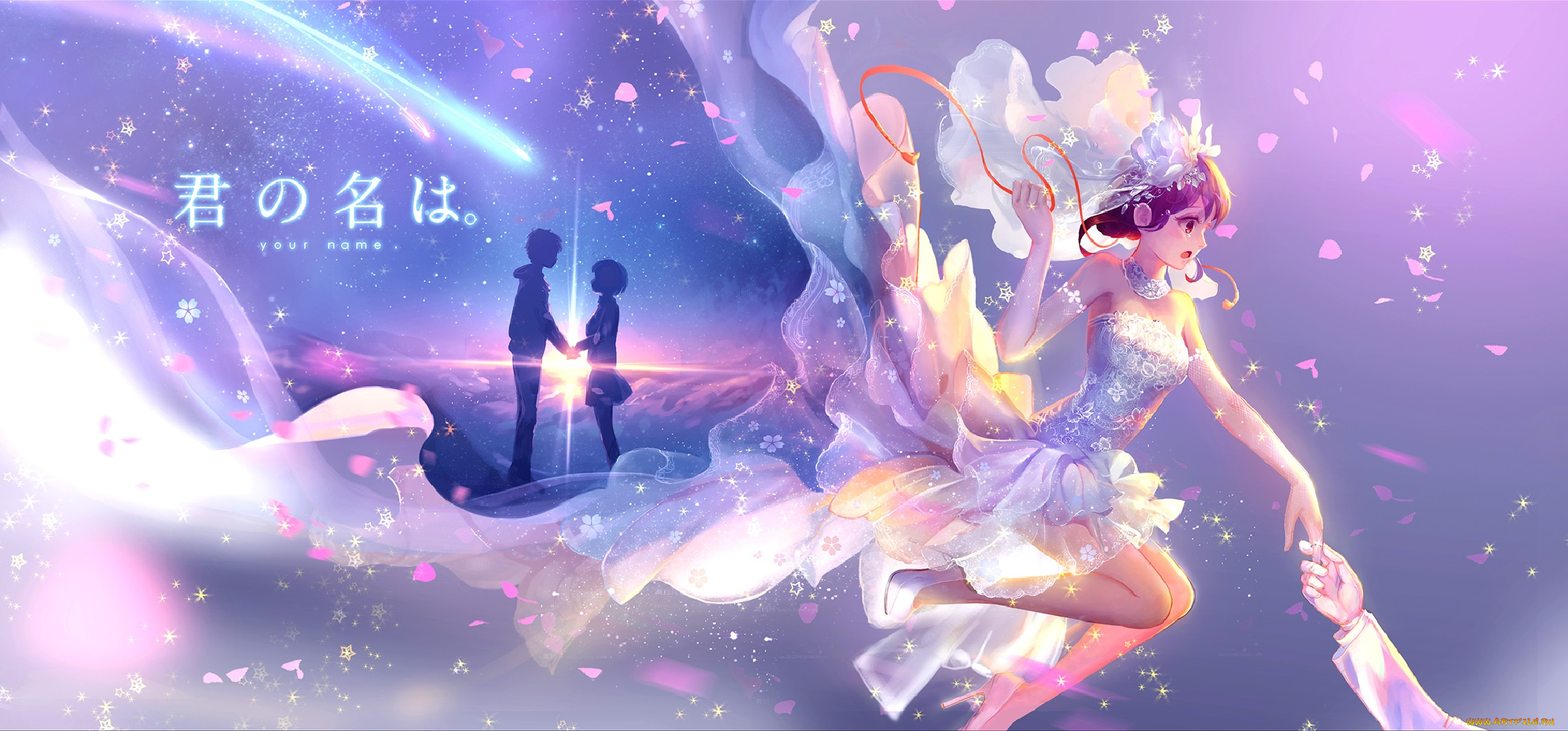 аниме, kimi, no, na, wa, tachibana, taki, miyamizu, mitsuha