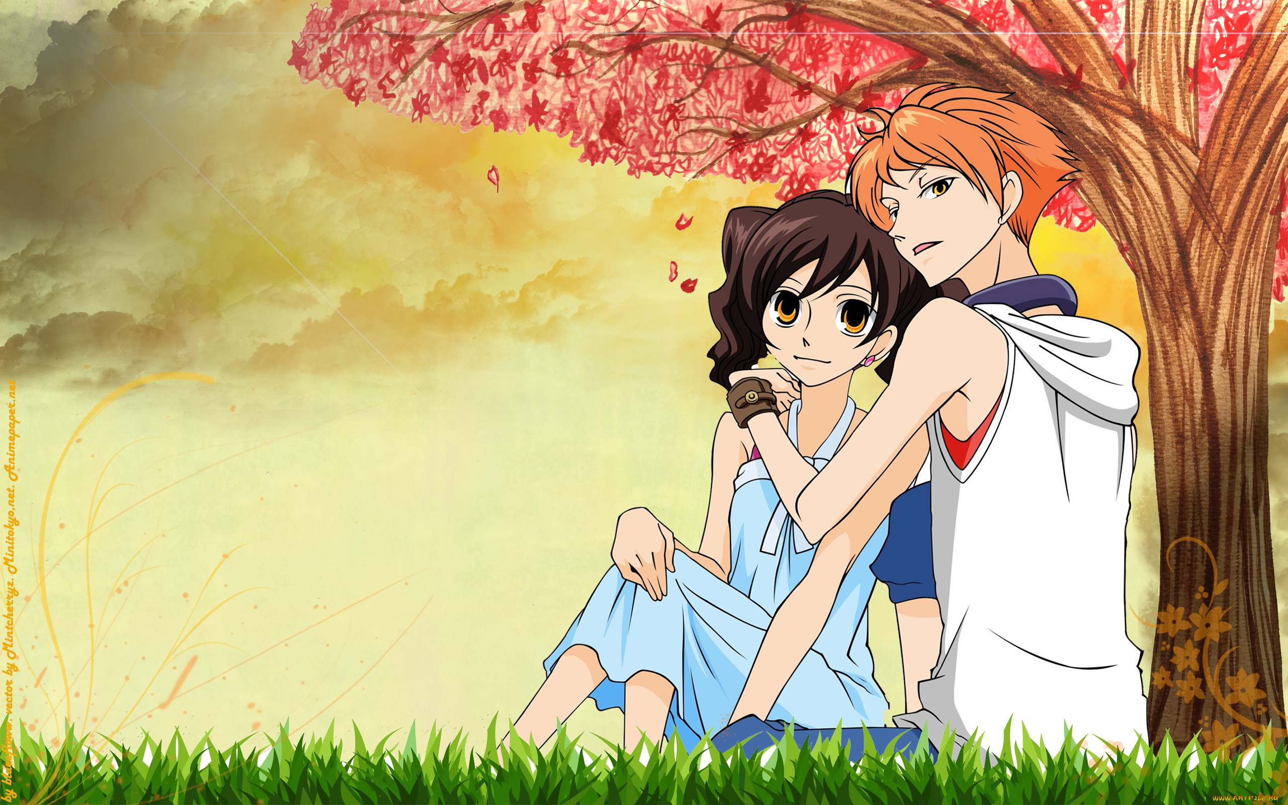 аниме, ouran, high, school, host, club, персонаж