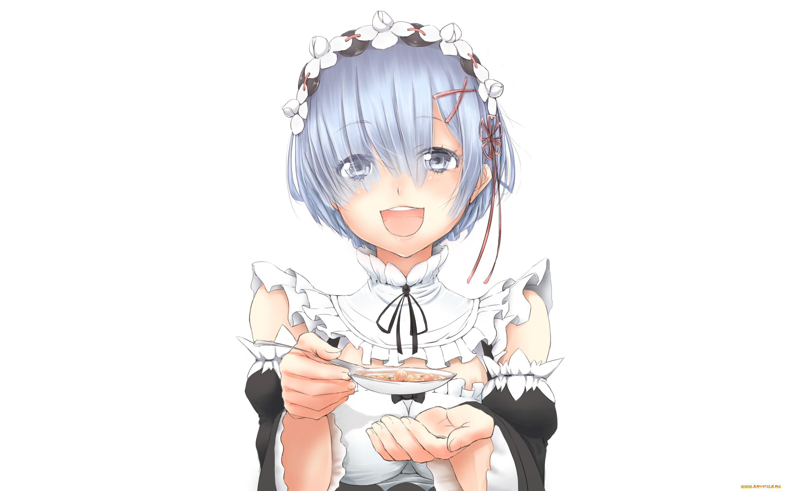 аниме, re, , zero, kara, hajimeru, isekai, seikatsu, фон, взгляд, девушка