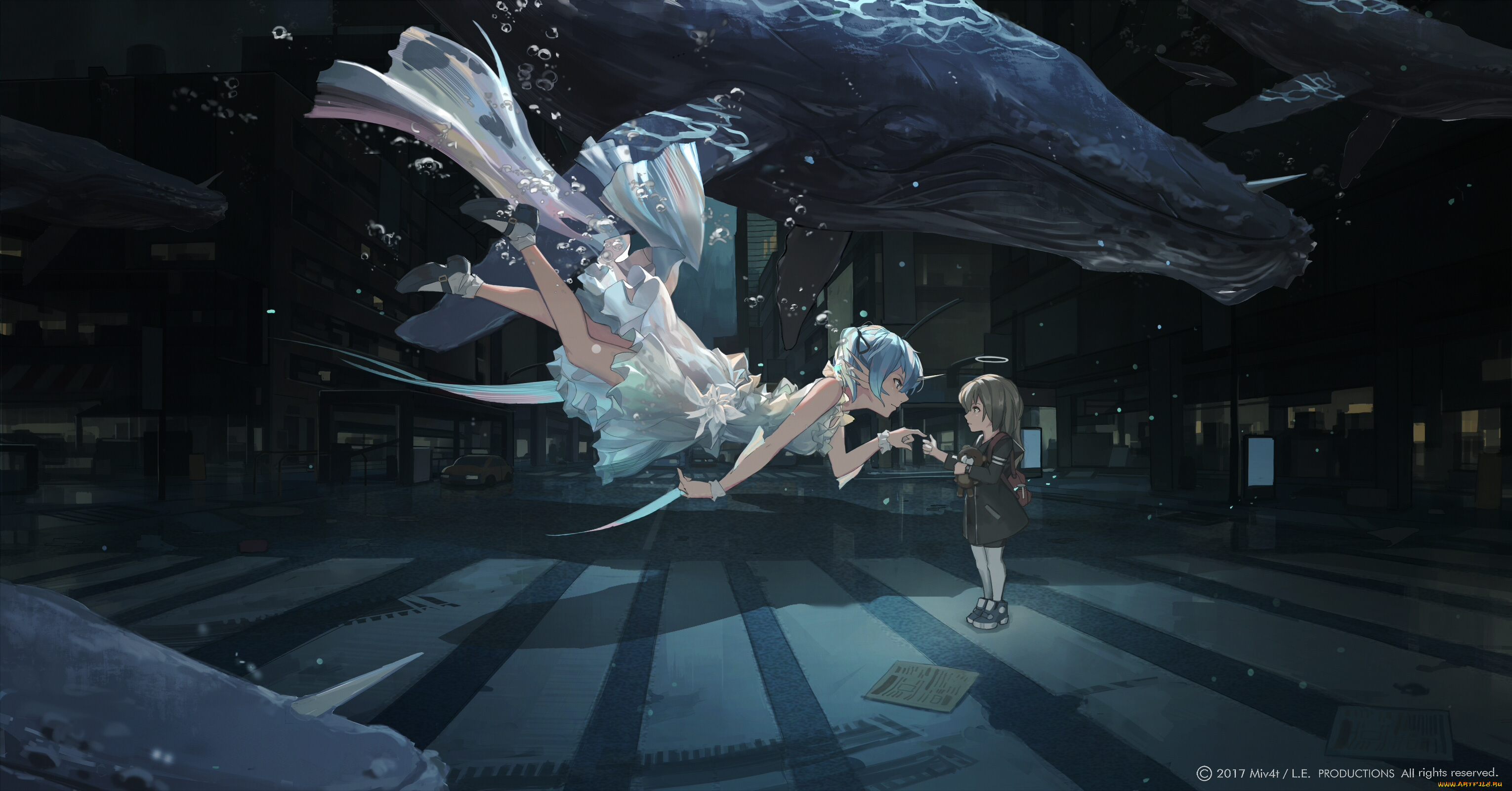 аниме, животные, , существа, mivit