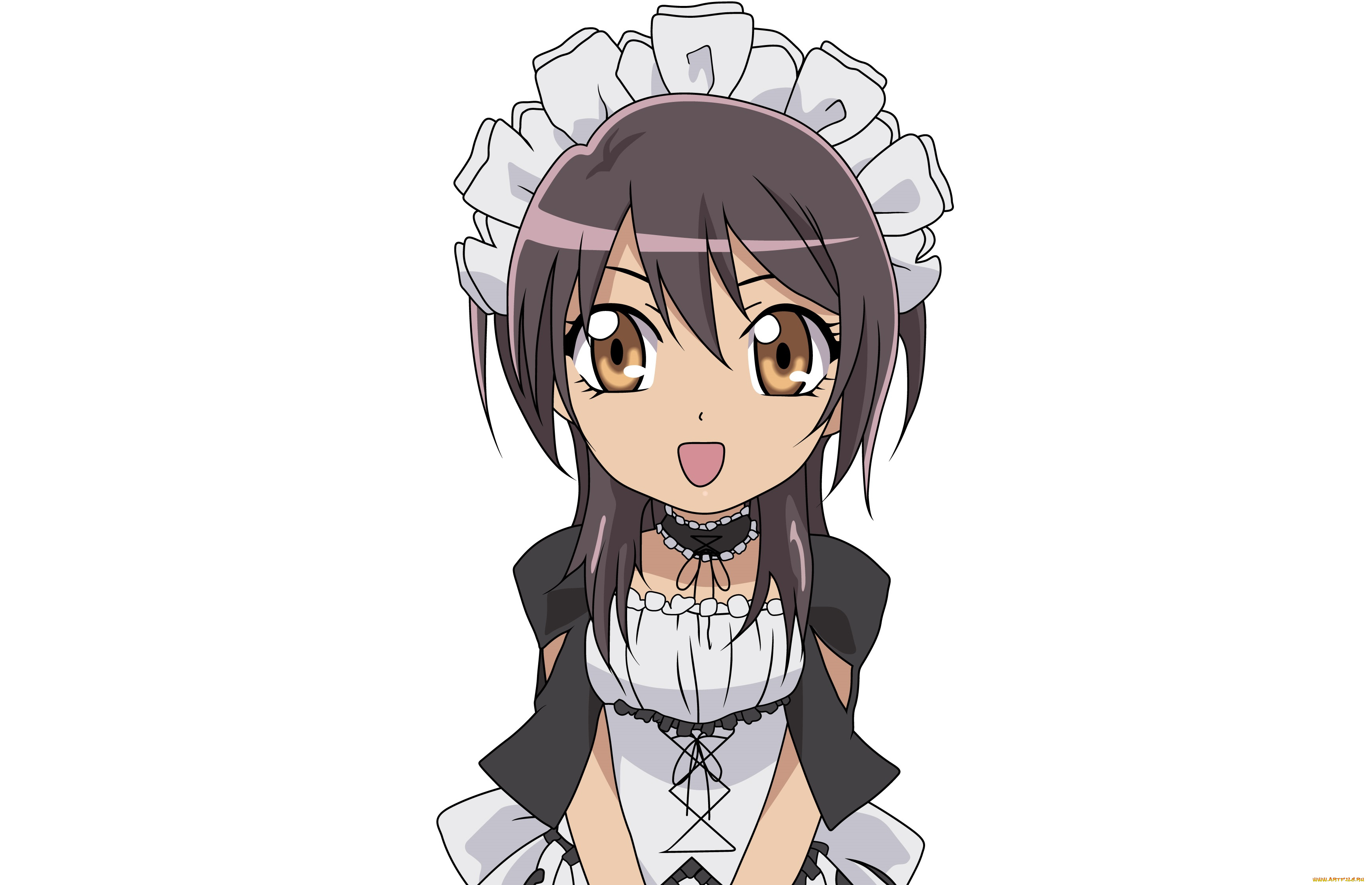 аниме, kaichou, wa, maid-sama, девочка