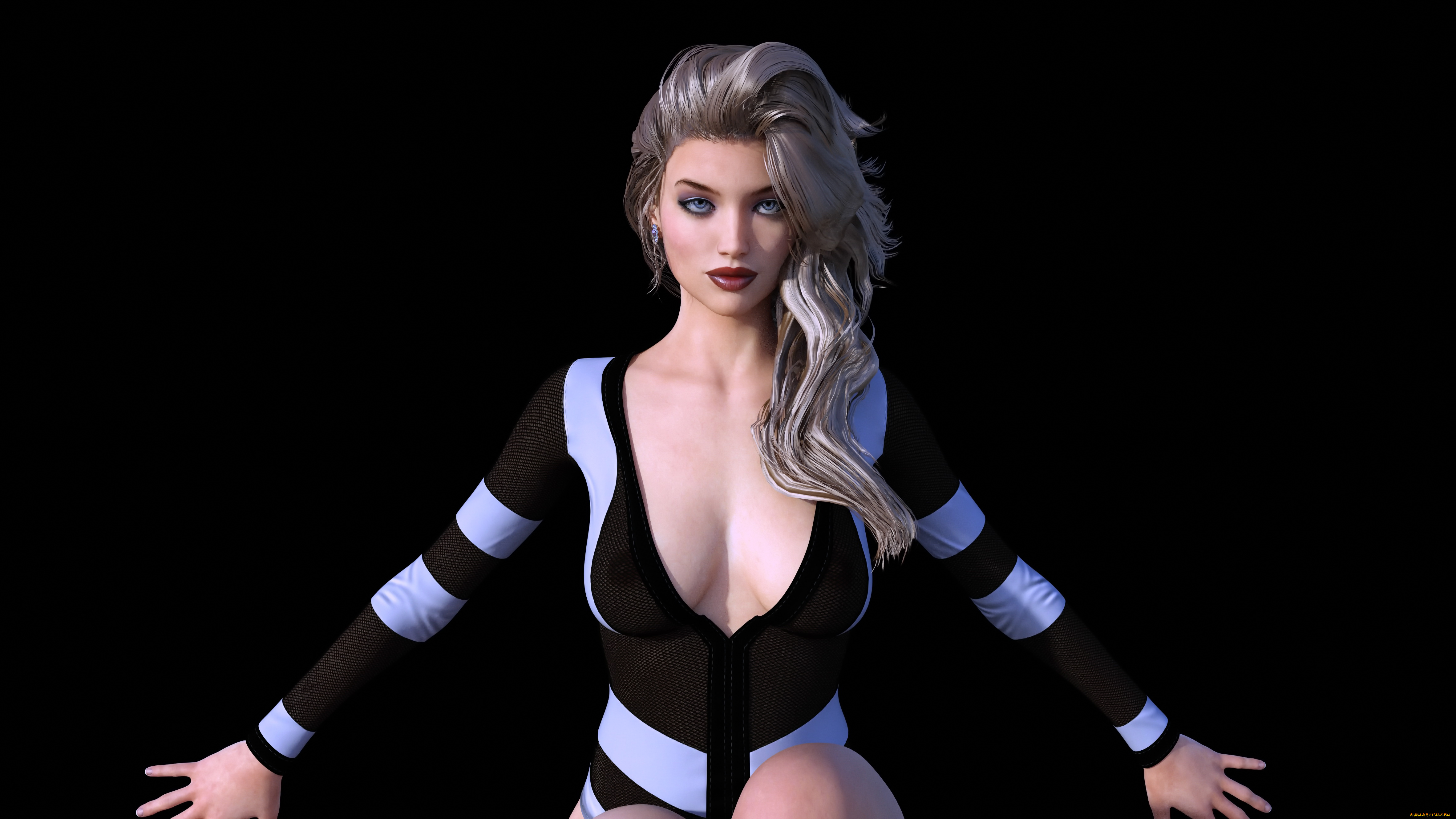 3д, графика, люди, , people, фон, девушка, взгляд