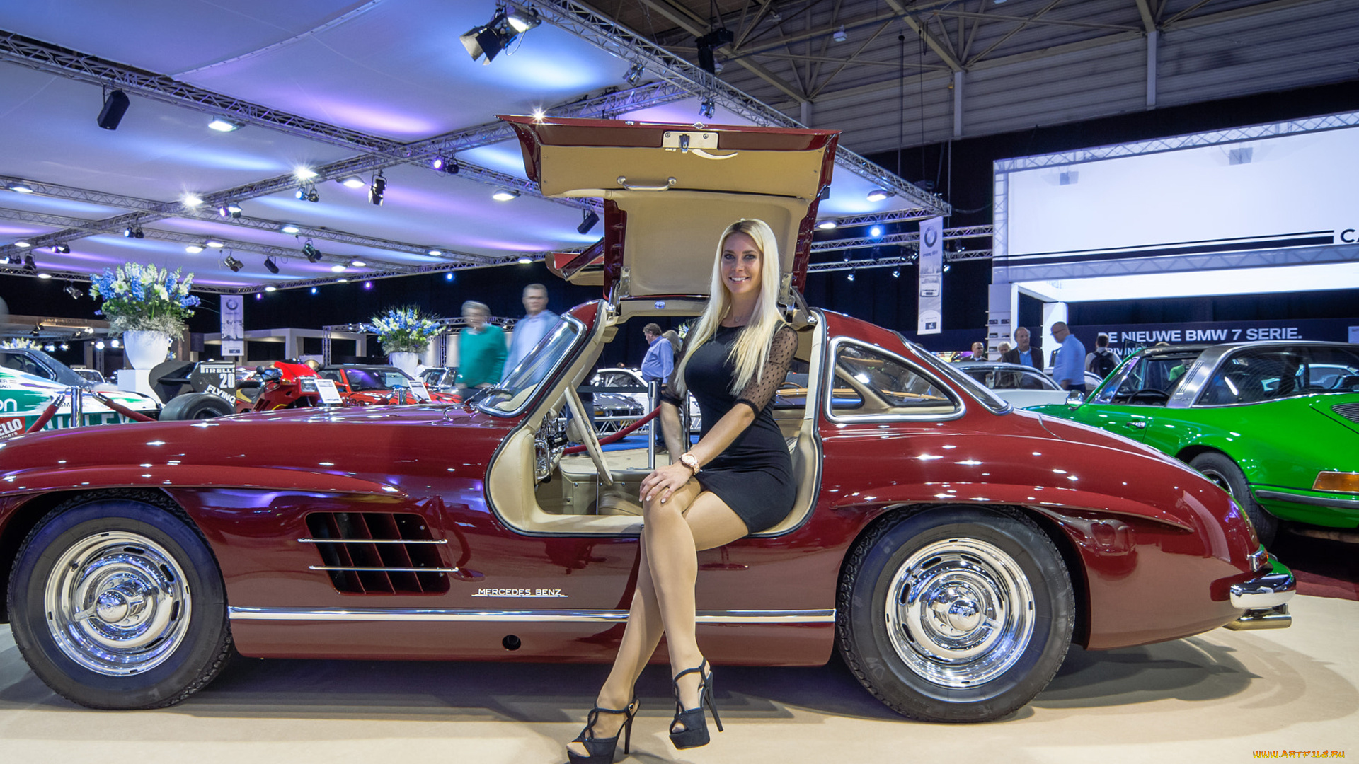 автомобили, -авто, с, девушками, девушки, авто