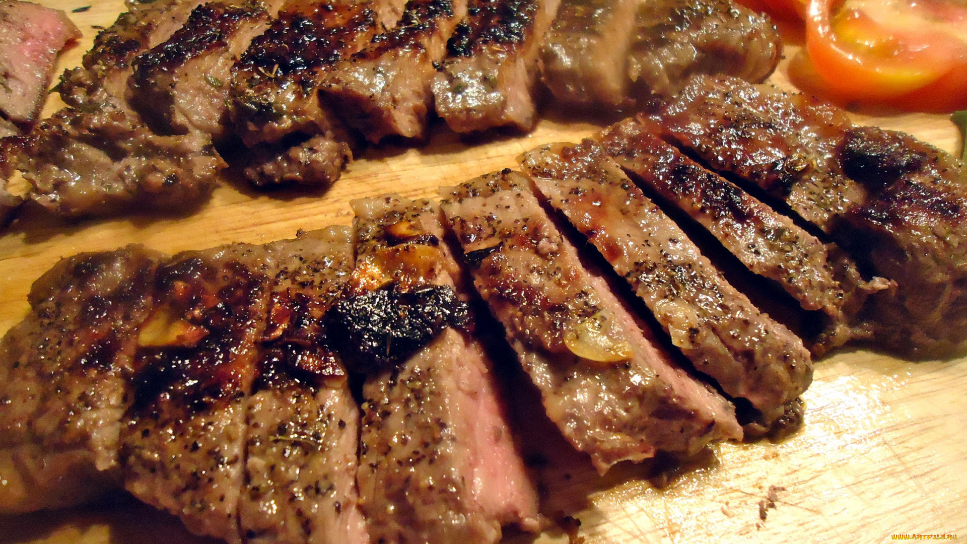 еда, мясные, блюда, ростбиф