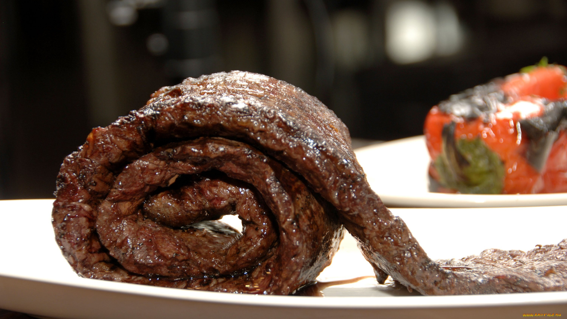 еда, мясные, блюда, стейк