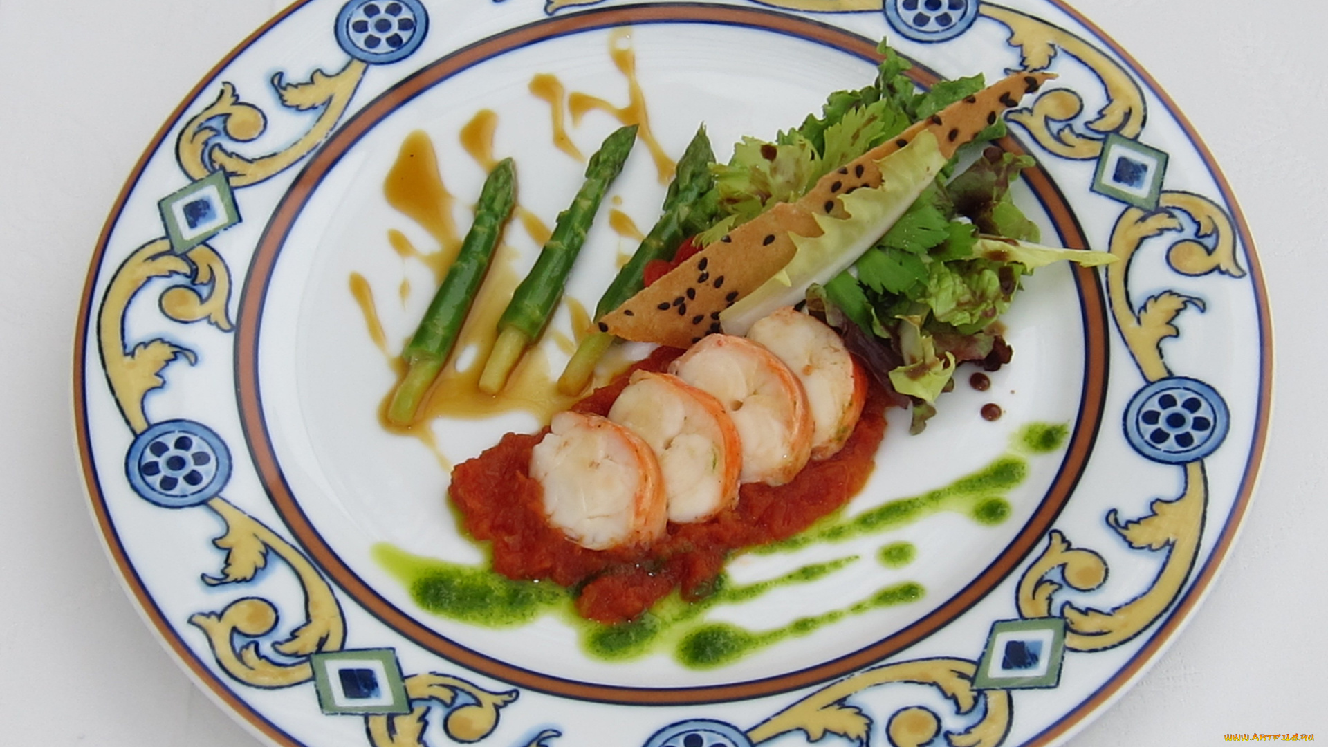 еда, салаты, , закуски, закуска, спаржа