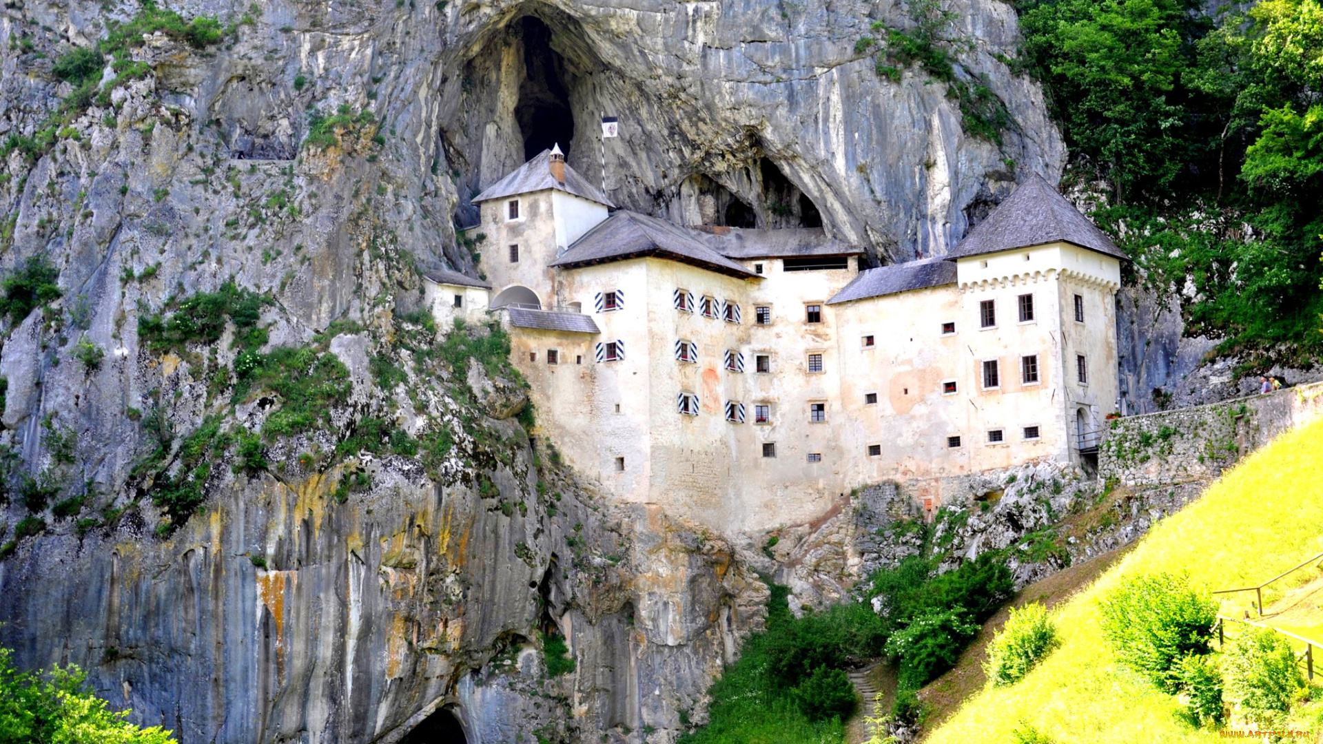 predjama, castle, slovenia, города, -, дворцы, , замки, , крепости, predjama, castle, slovenia