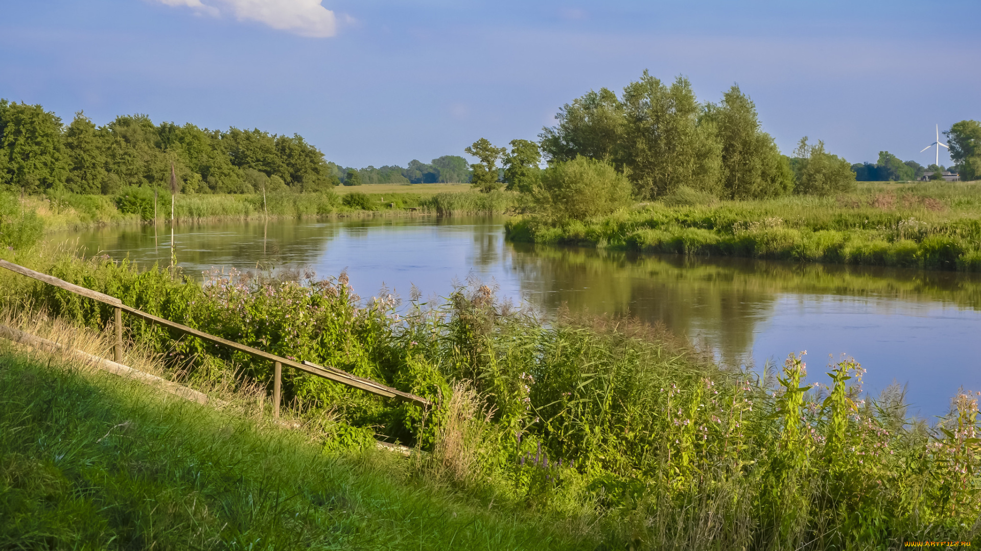 природа, реки, озера, простор