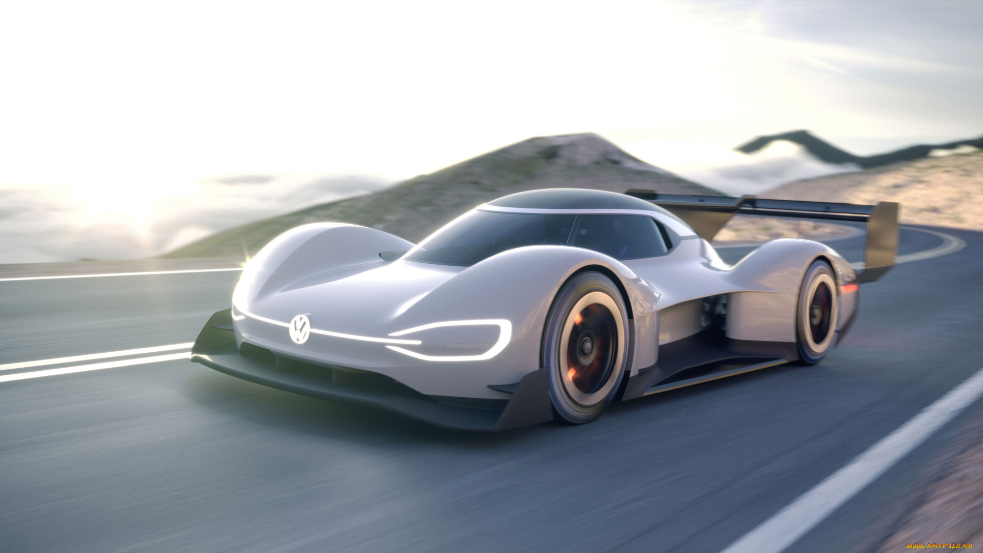 volkswagen, id, r, pikes, peak, , 2018, автомобили, volkswagen, pikes, peak, суперкар, id, r, фольцваген