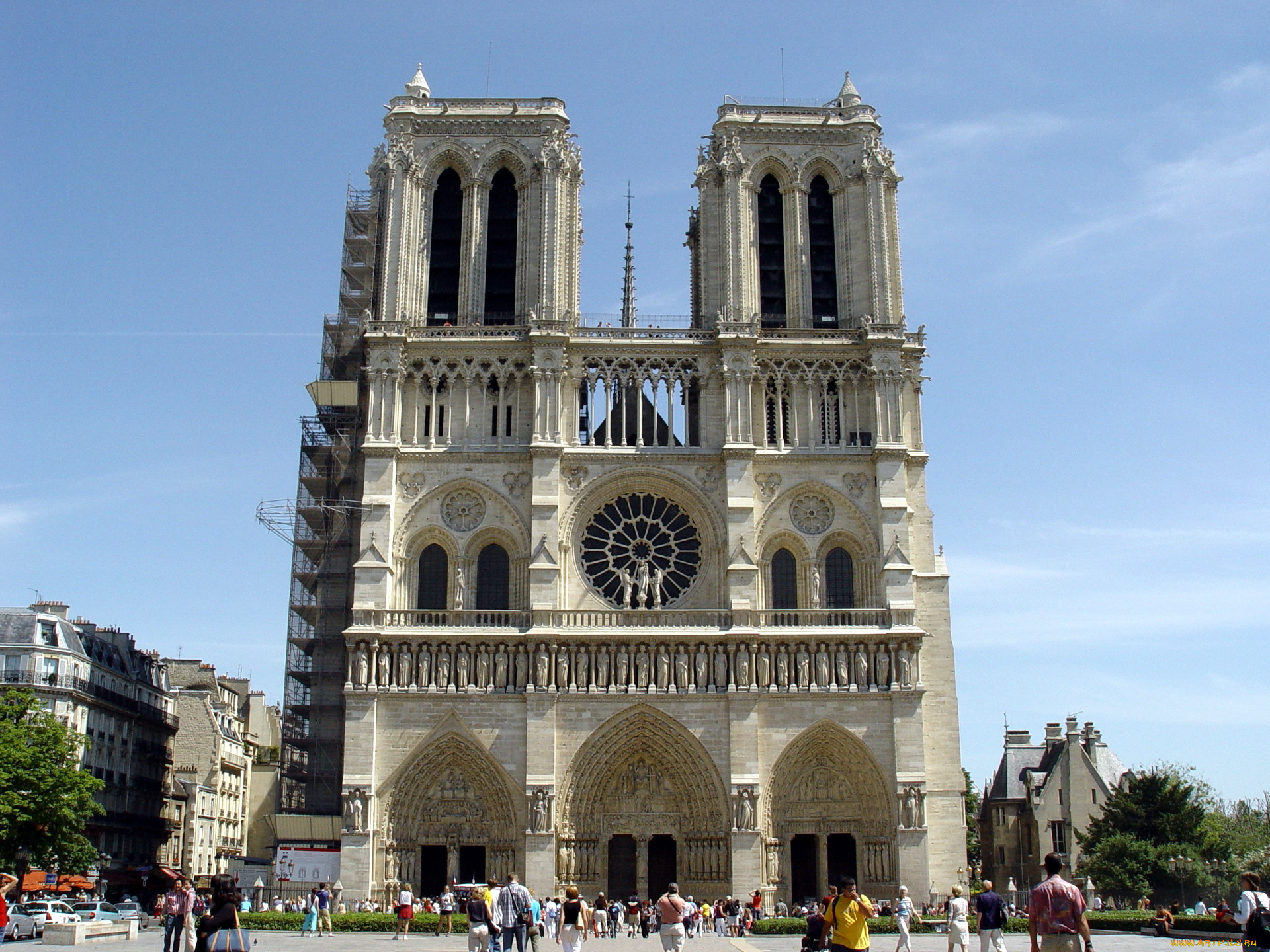 notre, dame, города, париж, , франция, notre, dame