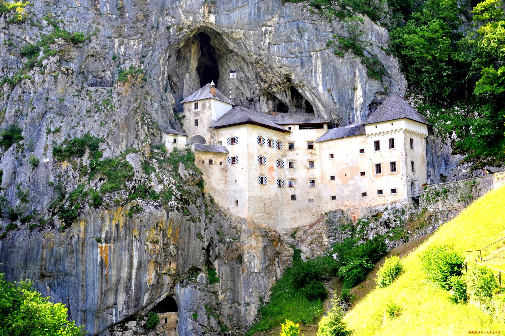 predjama, castle, slovenia, города, -, дворцы, , замки, , крепости, predjama, castle, slovenia