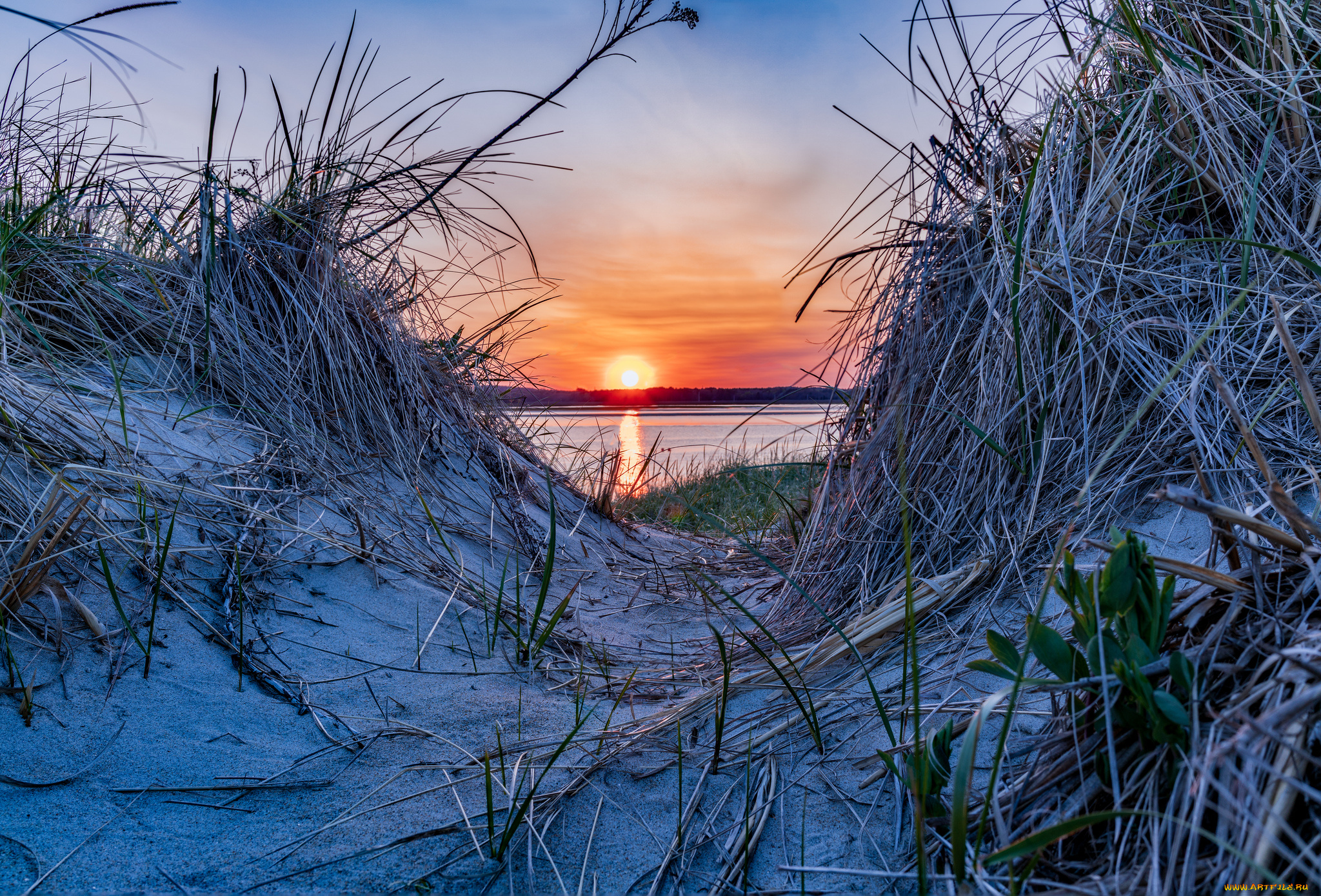 природа, восходы, закаты, простор