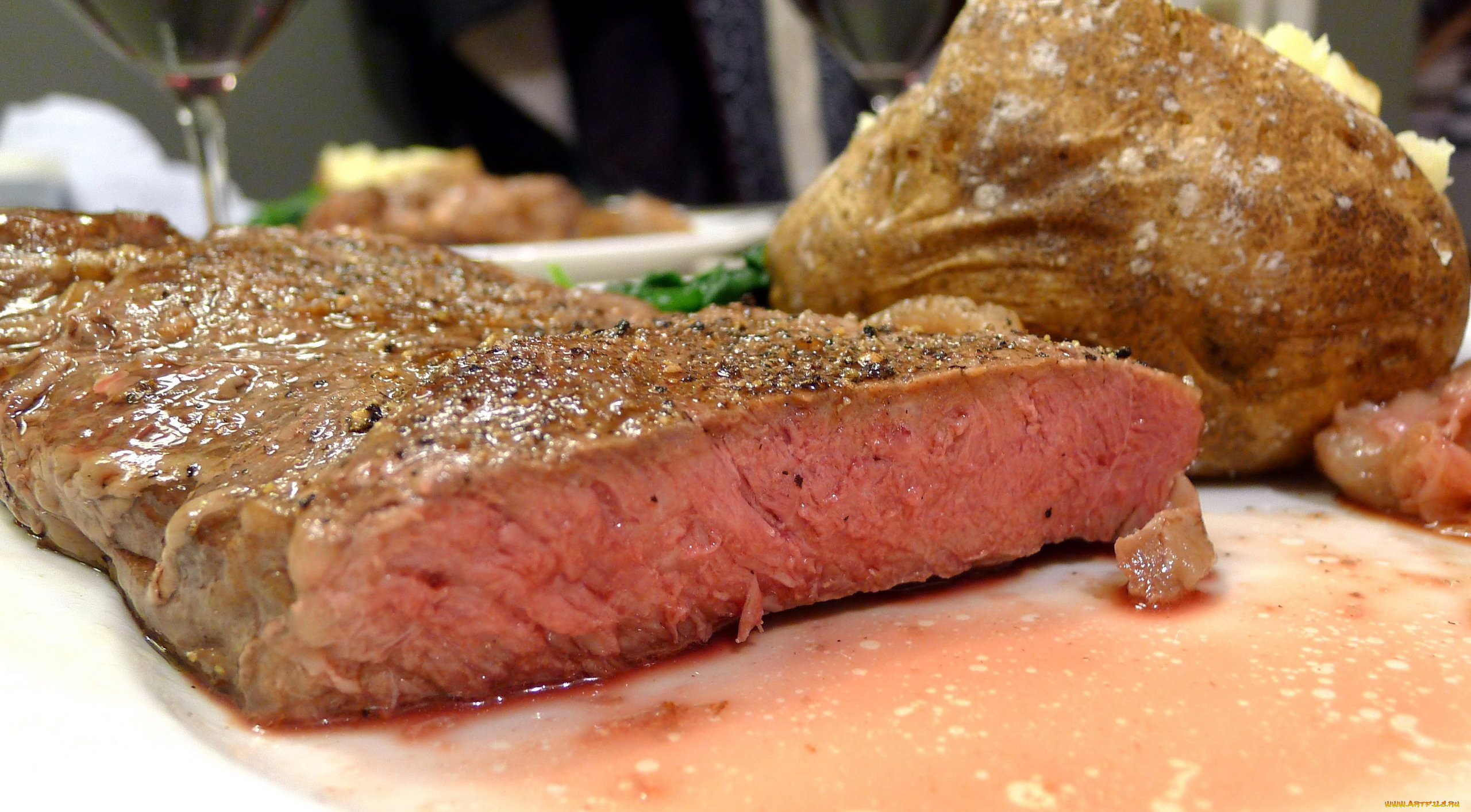 еда, мясные, блюда, ростбиф