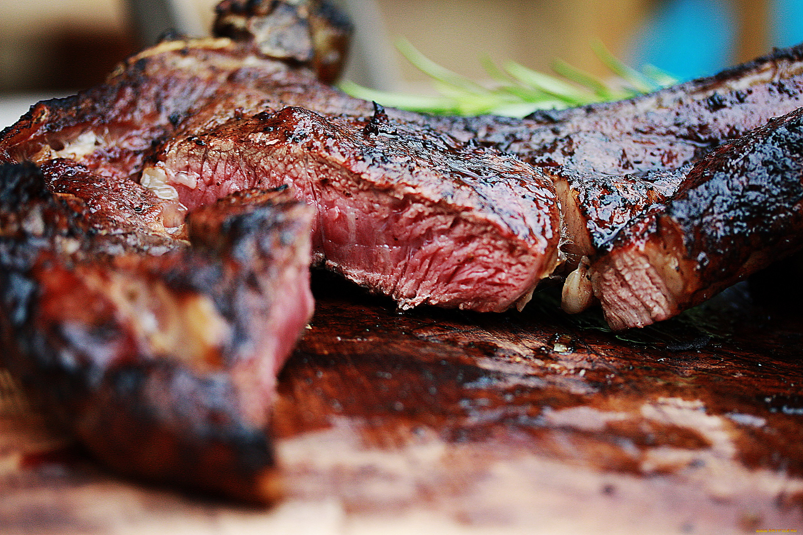 еда, мясные, блюда, ростбиф