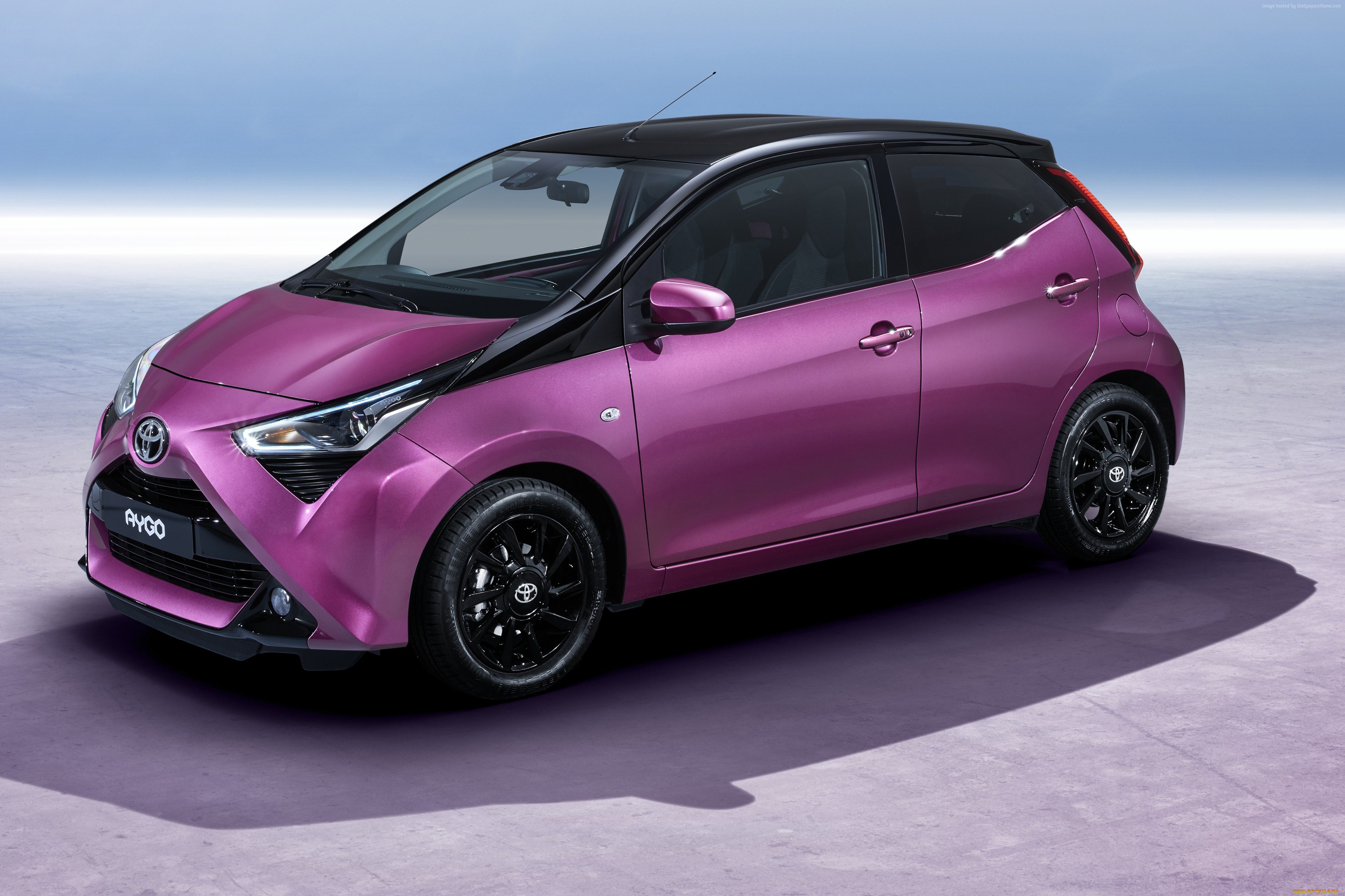 тойота, aygo, 2018, автомобили, toyota, geneva, motor, show, 2018, хэтчбек, тойота, фиолетовый, aygo