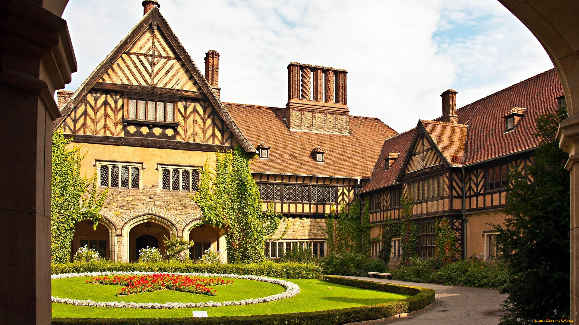 cecilienhof, palace, potsdam, germany, города, -, дворцы, , замки, , крепости, cecilienhof, palace