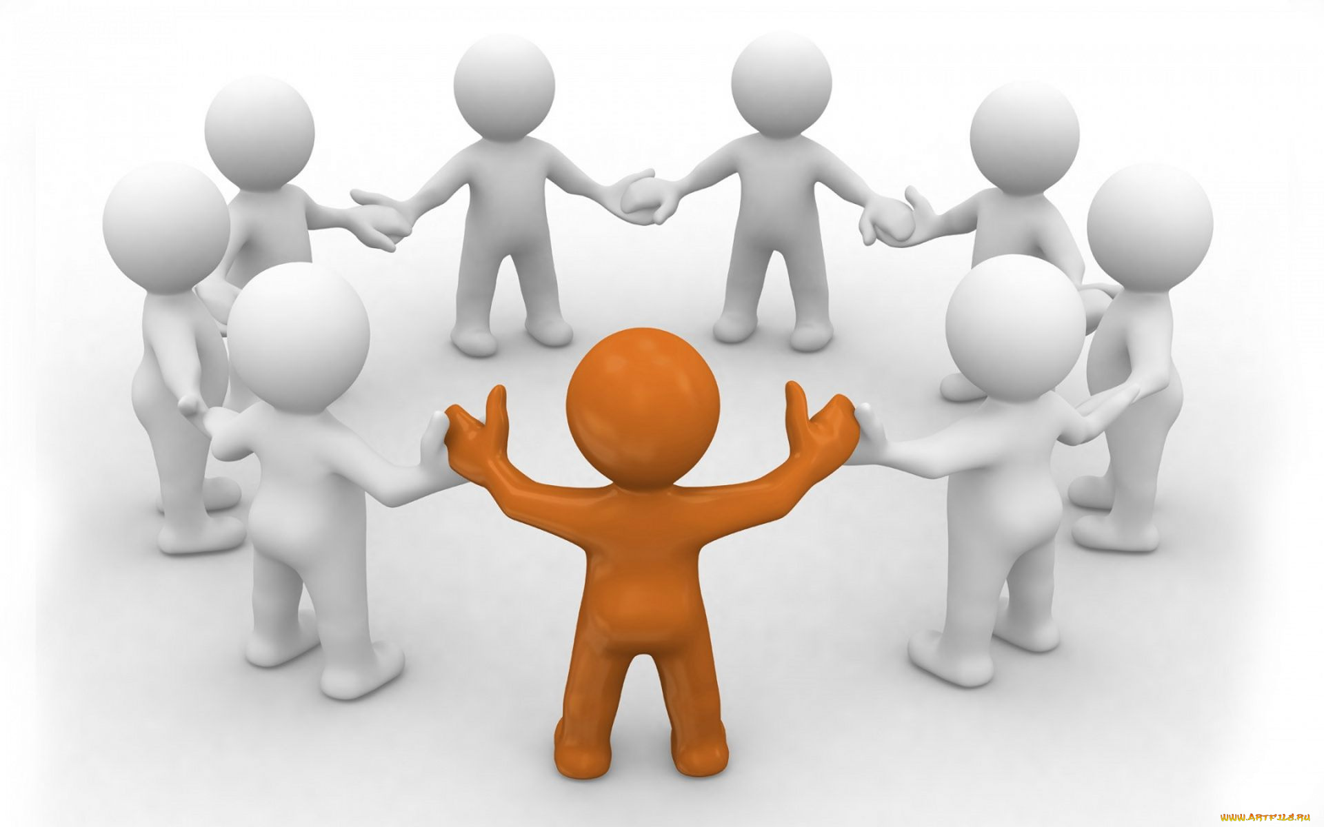 3д, графика, атмосфера, настроение, , atmosphere, , , mood, , человечки, круг, хоровод