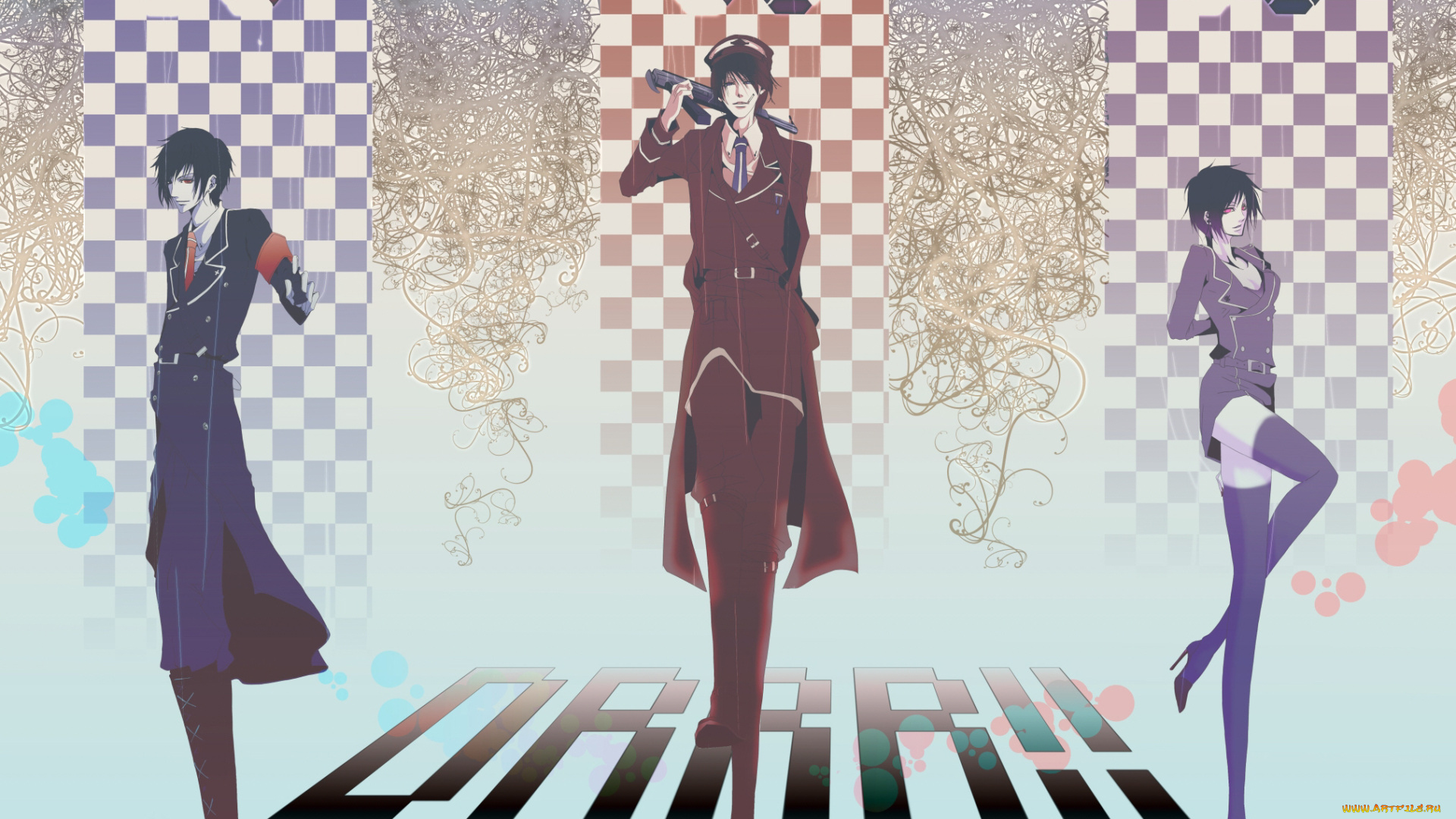 аниме, durarara, дюрарара