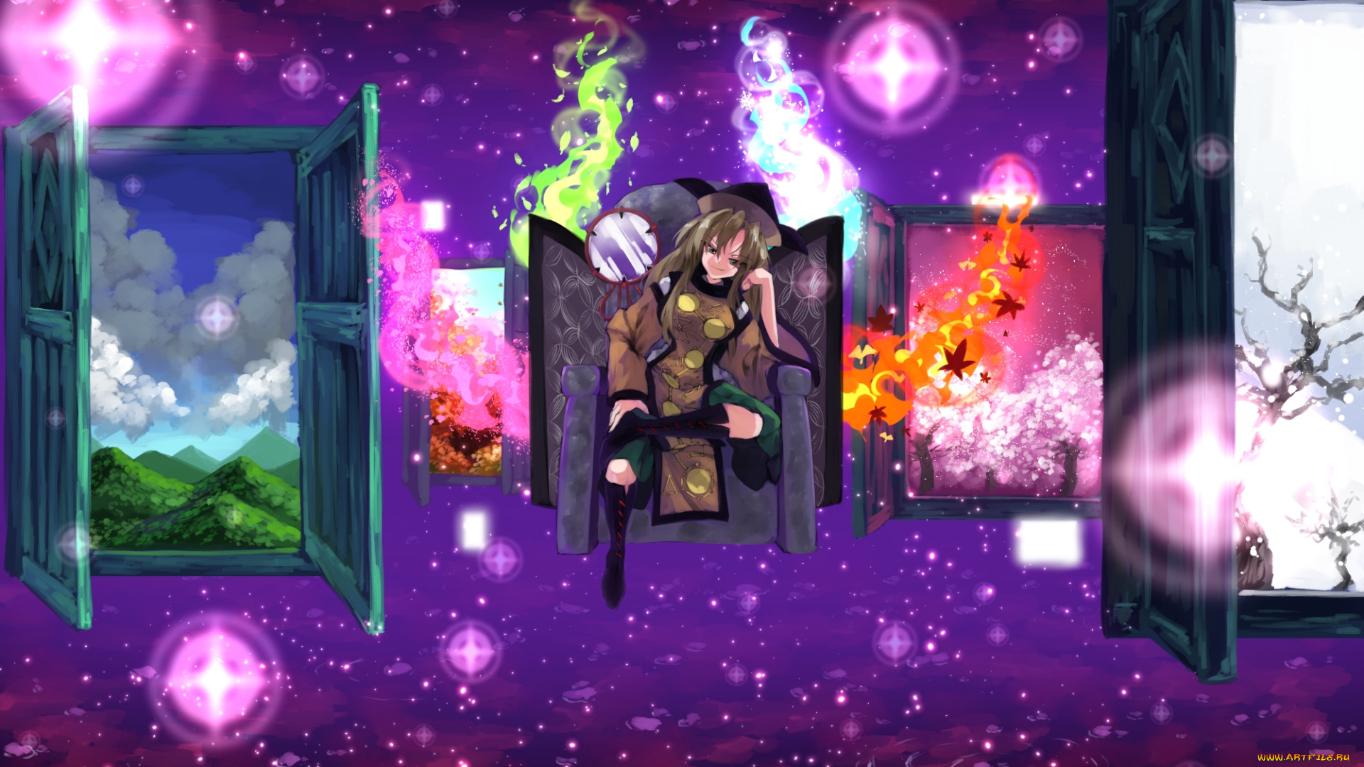 аниме, touhou, тоухоу